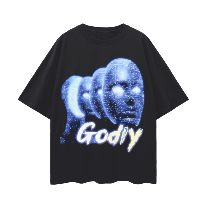 Godly "Faces" Oversize Tee