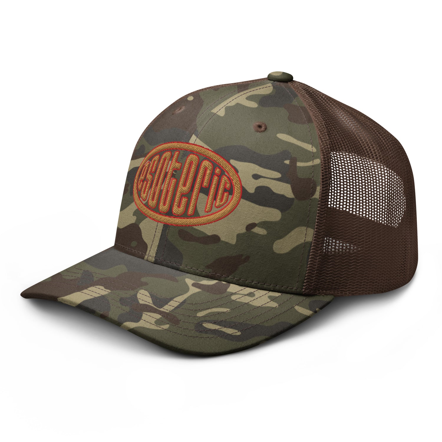 Esoteric Camouflage trucker hat {{TRADEMARKED}}™️