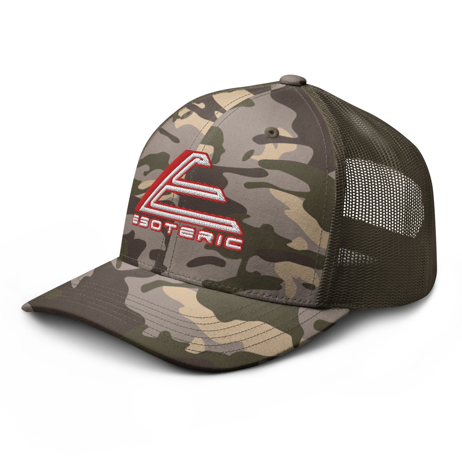 Logo Camouflage trucker hat {{TRADEMARKED}}™️