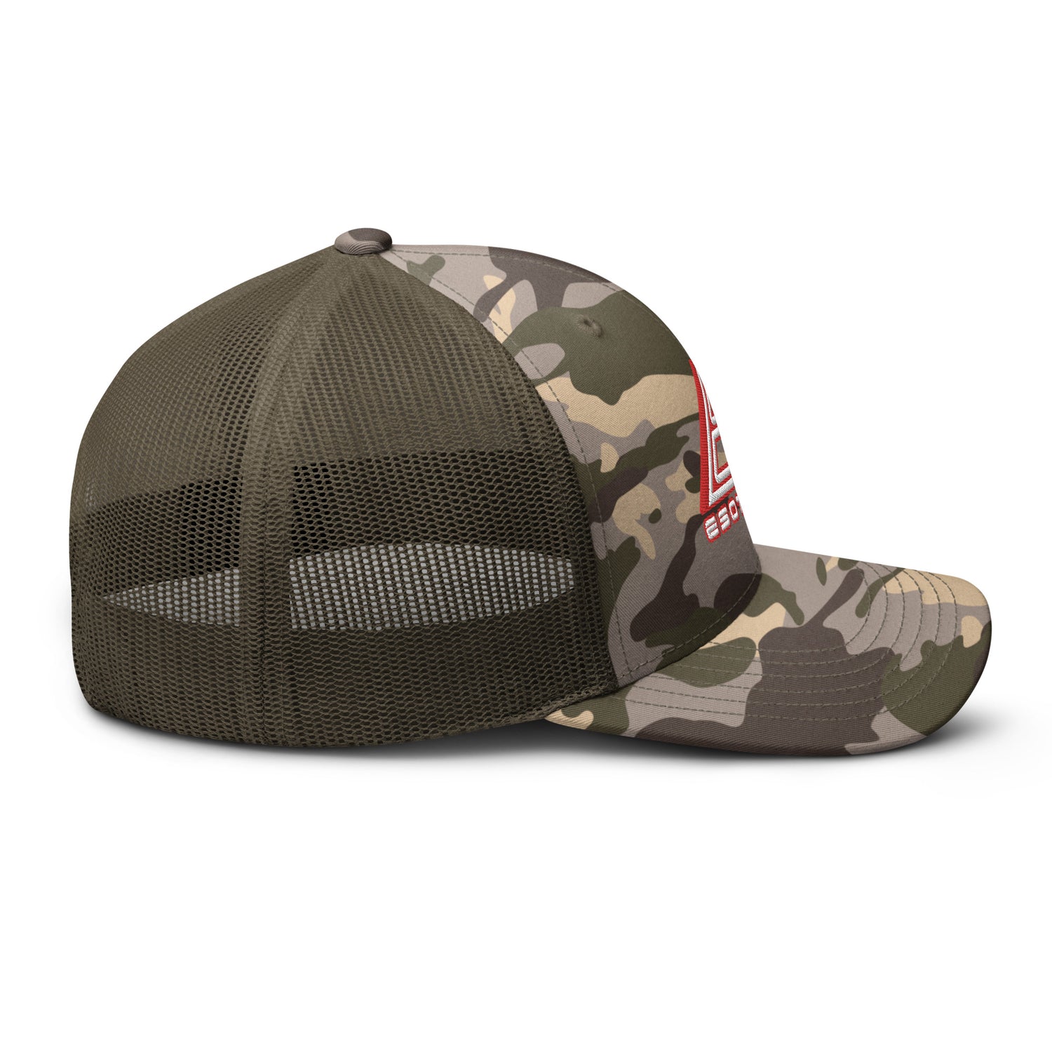 Logo Camouflage trucker hat {{TRADEMARKED}}™️