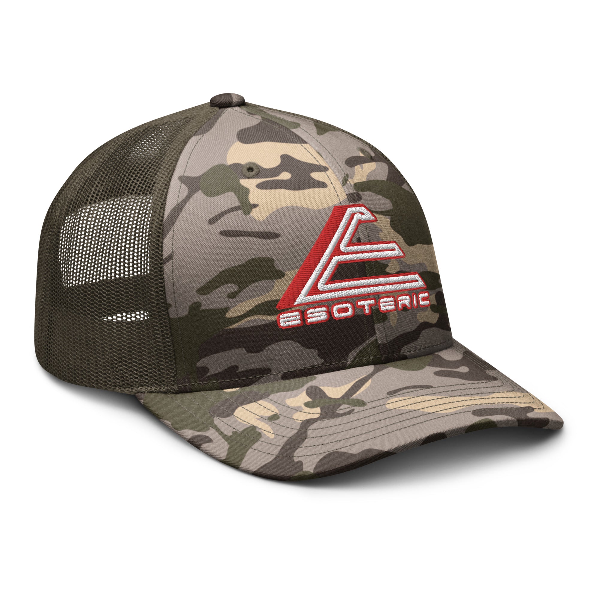 Logo Camouflage trucker hat {{TRADEMARKED}}™️