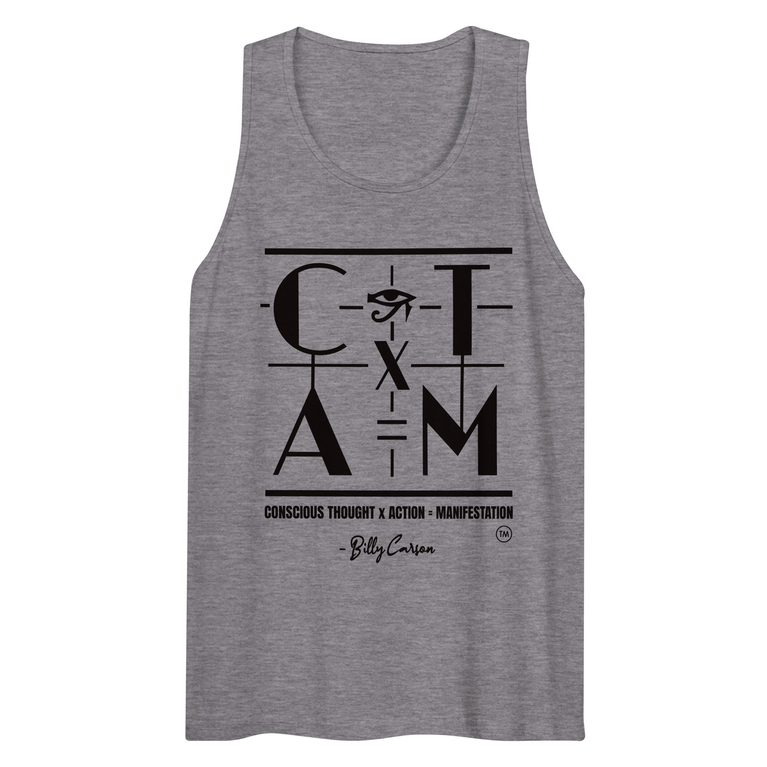 "CONSCIOUS THOUGHT..."  Men’s premium tank top {{TRADEMARKED}}™️