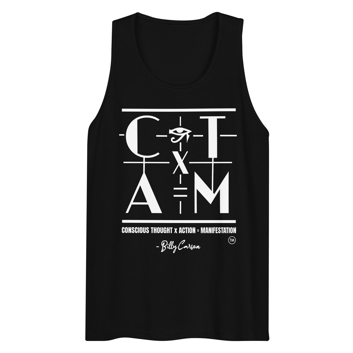 "CONSCIOUS THOUGHT..."  Men’s premium tank top {{TRADEMARKED}}™️