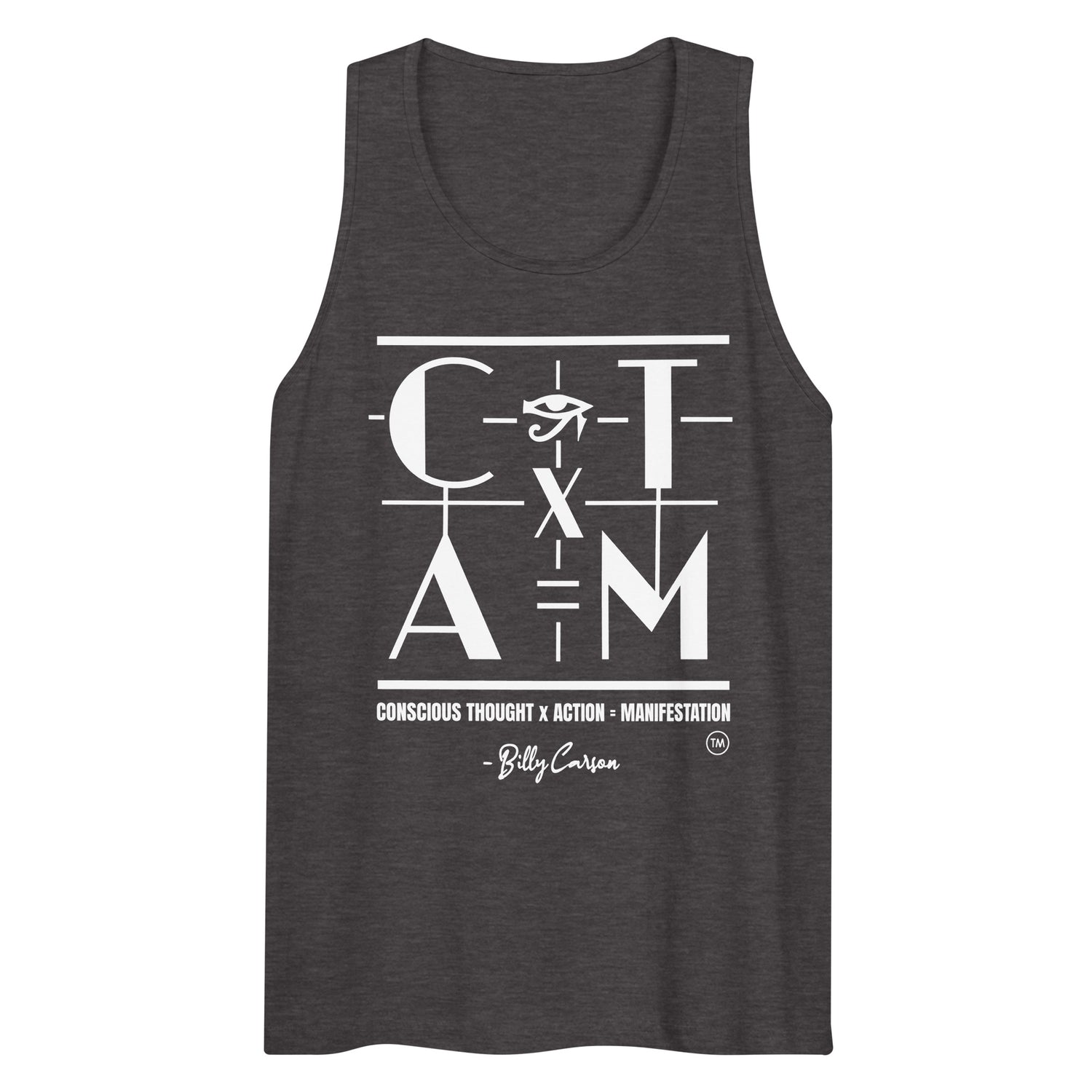 "CONSCIOUS THOUGHT..."  Men’s premium tank top {{TRADEMARKED}}™️