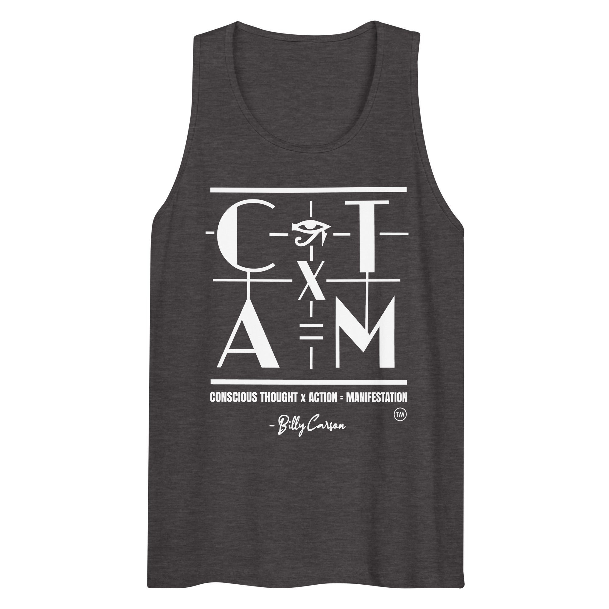 "CONSCIOUS THOUGHT..." Men’s premium tank top {{TRADEMARKED}}™️