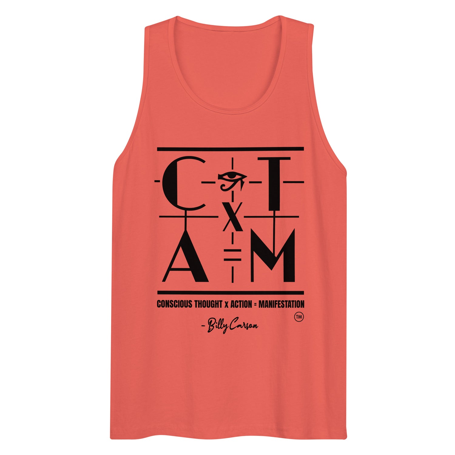 "CONSCIOUS THOUGHT..."  Men’s premium tank top {{TRADEMARKED}}™️
