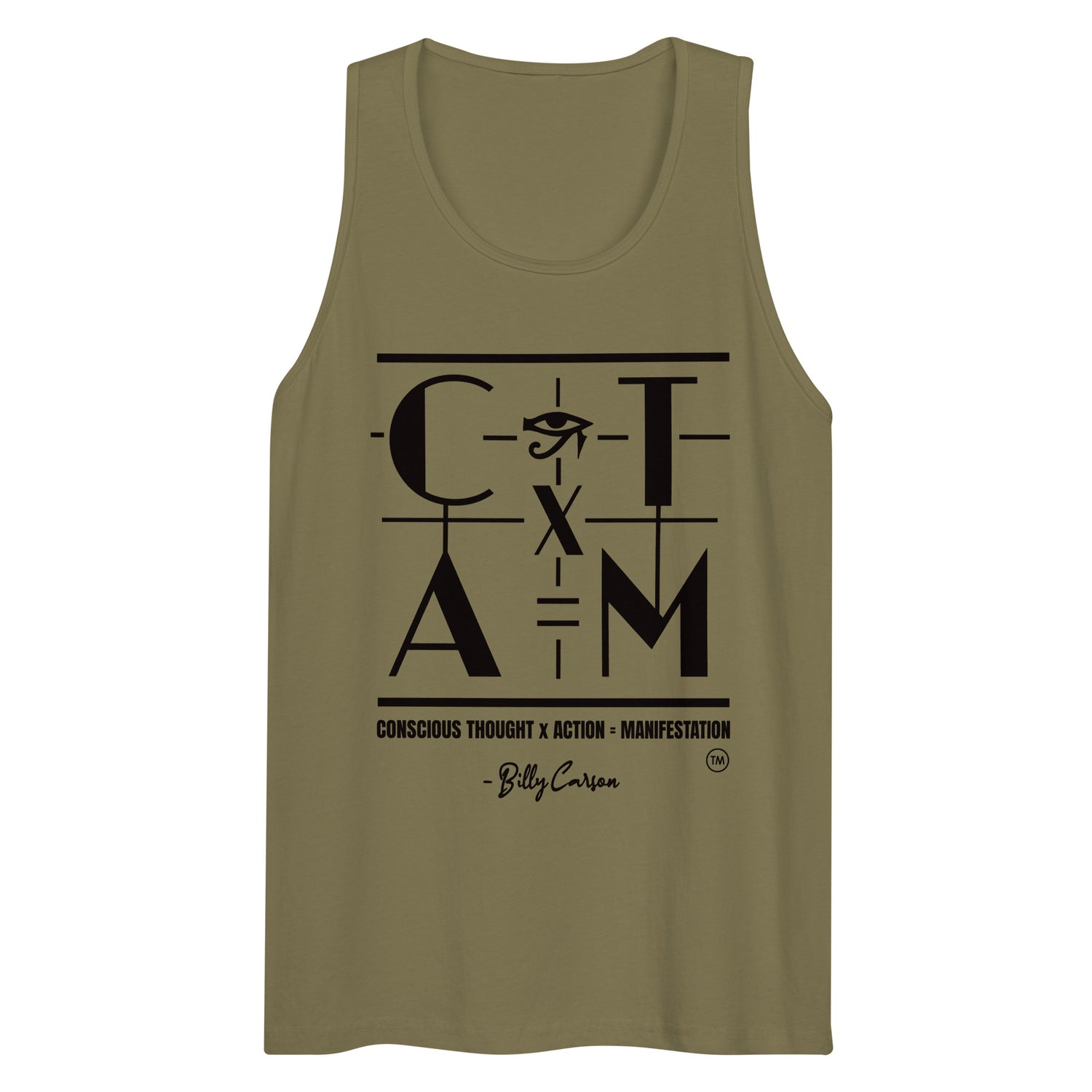 "CONSCIOUS THOUGHT..."  Men’s premium tank top {{TRADEMARKED}}™️