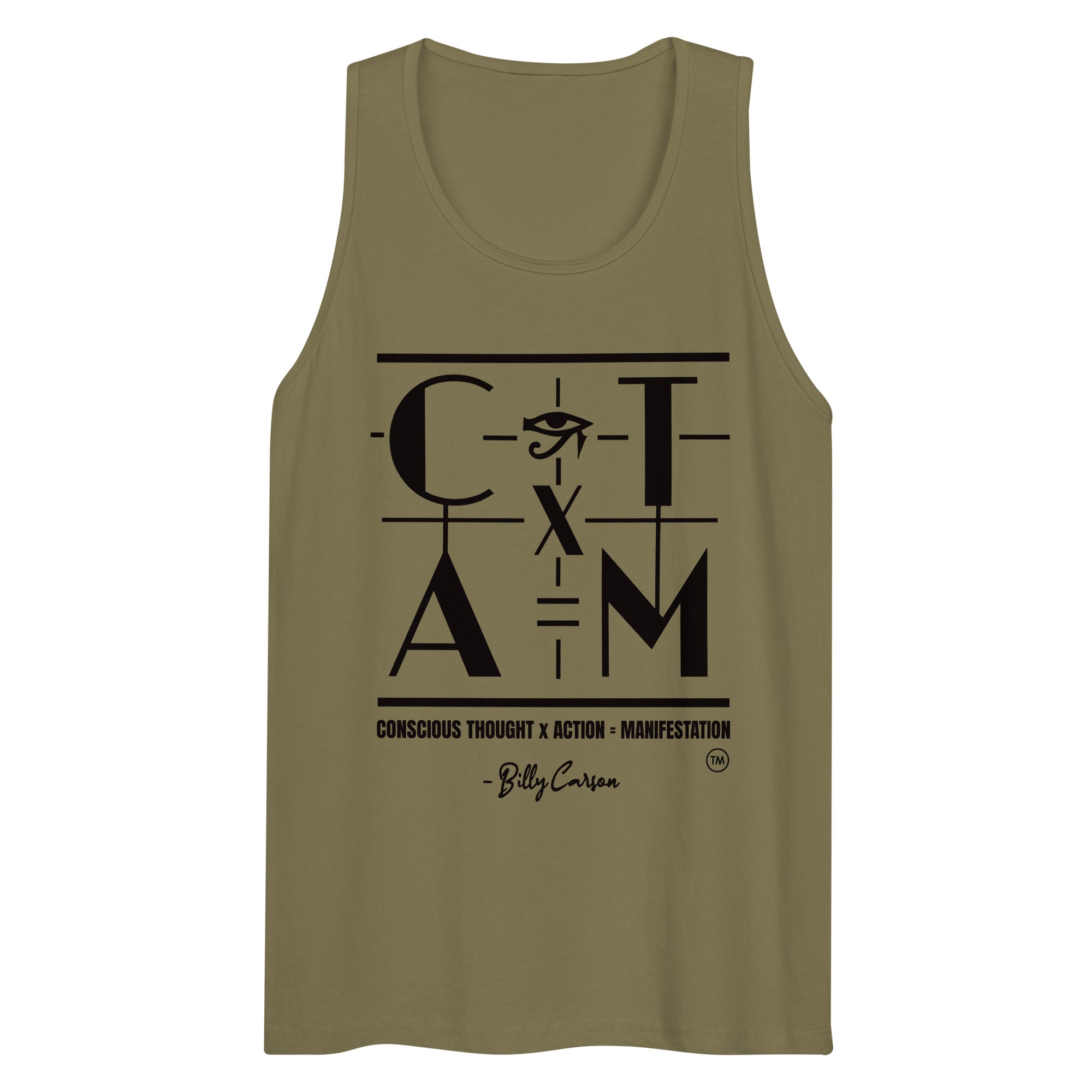 "CONSCIOUS THOUGHT..." Men’s premium tank top {{TRADEMARKED}}™️