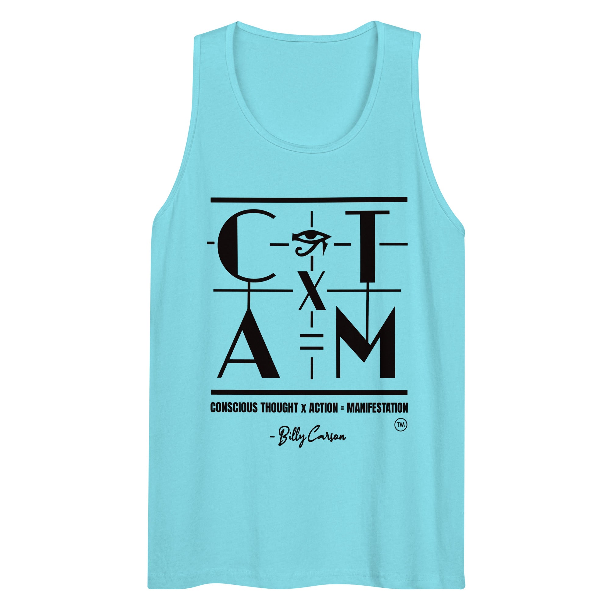 "CONSCIOUS THOUGHT..." Men’s premium tank top {{TRADEMARKED}}™️
