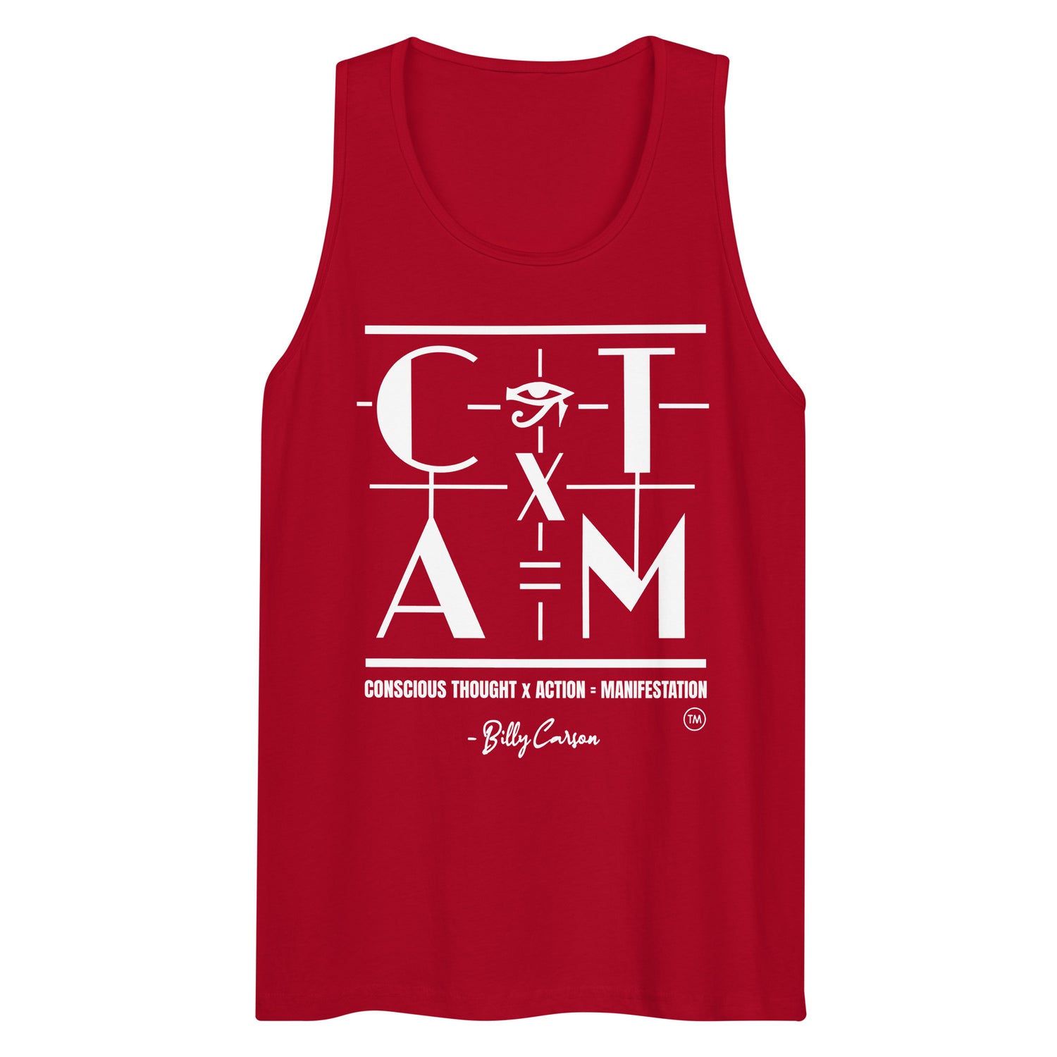 "CONSCIOUS THOUGHT..."  Men’s premium tank top {{TRADEMARKED}}™️