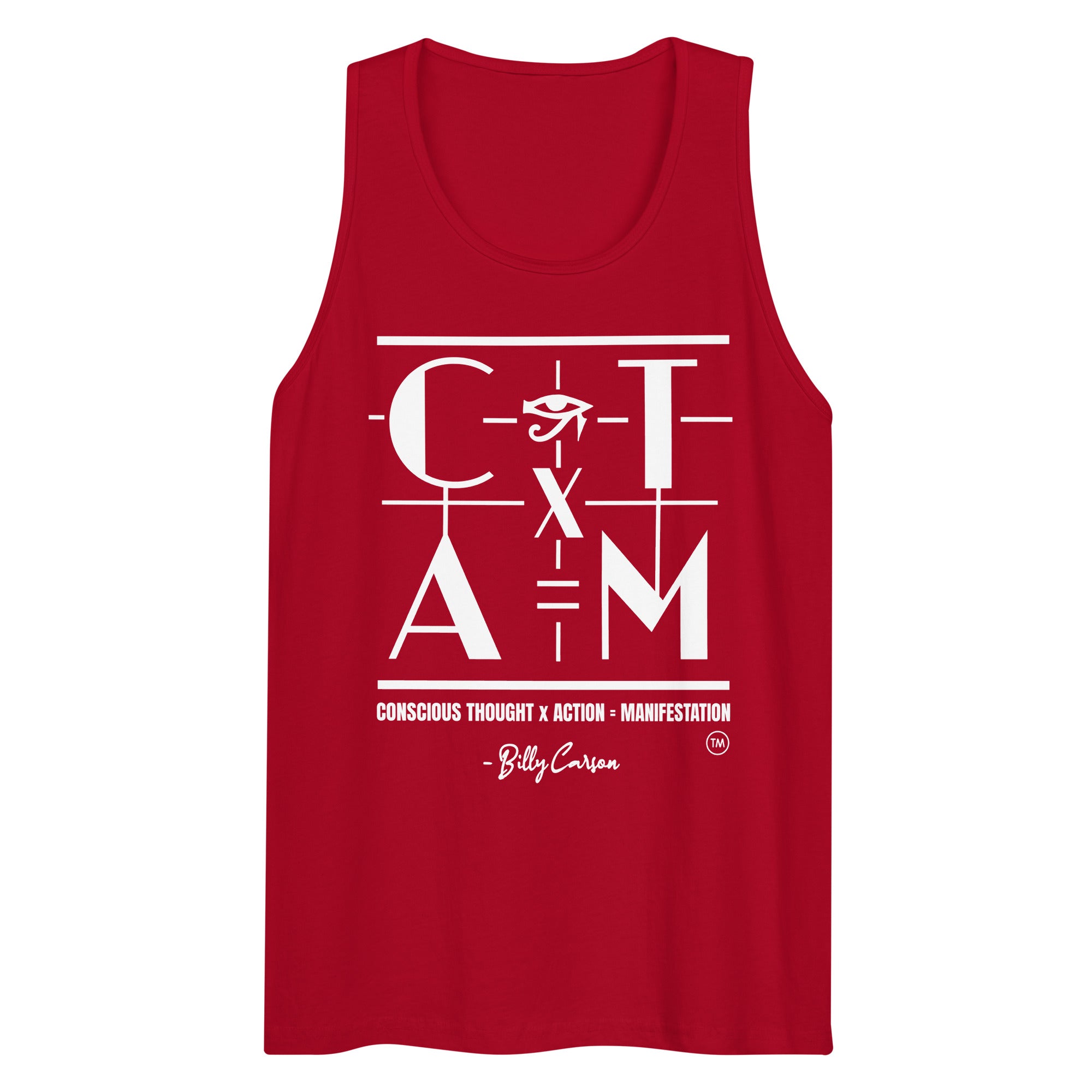 "CONSCIOUS THOUGHT..." Men’s premium tank top {{TRADEMARKED}}™️