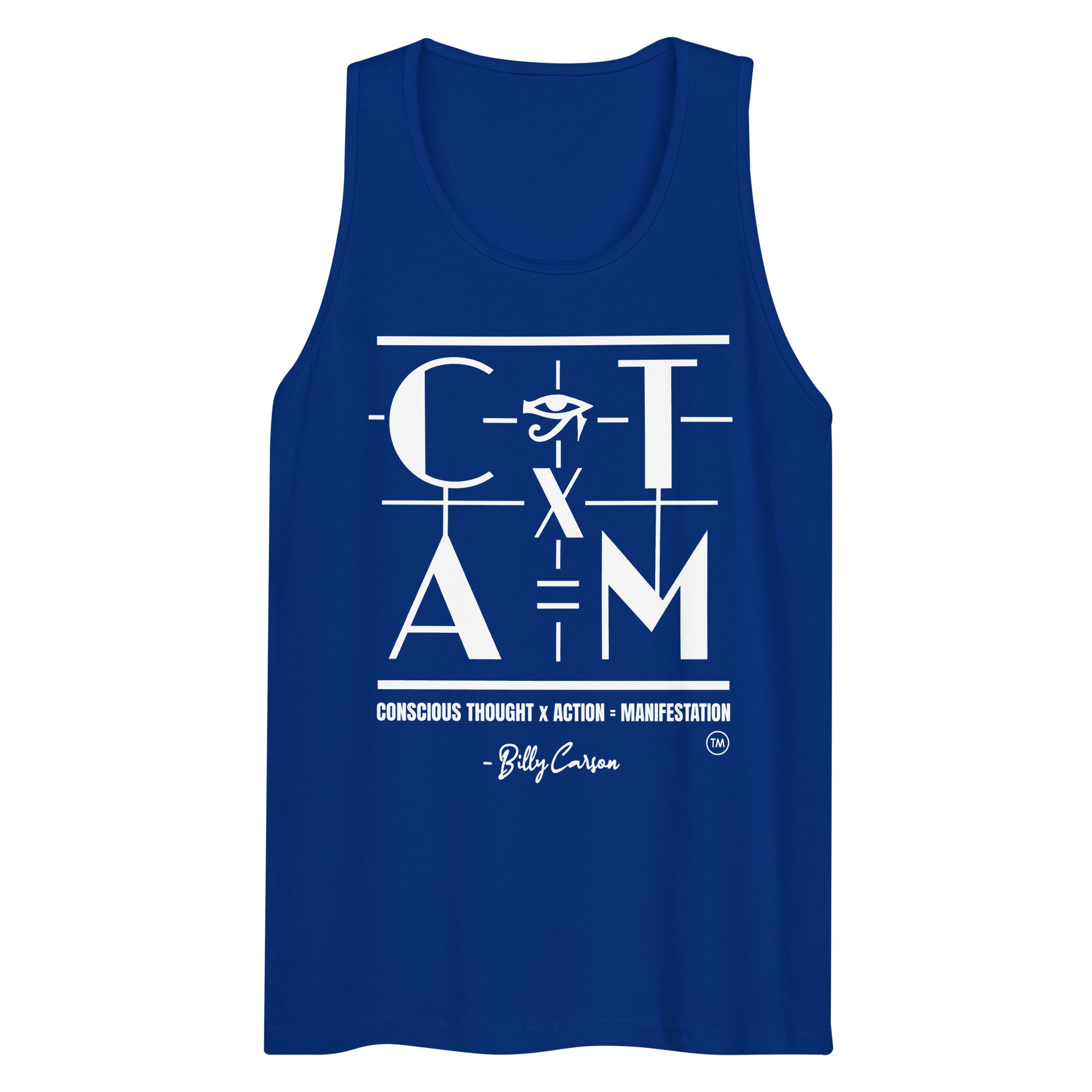 "CONSCIOUS THOUGHT..." Men’s premium tank top {{TRADEMARKED}}™️
