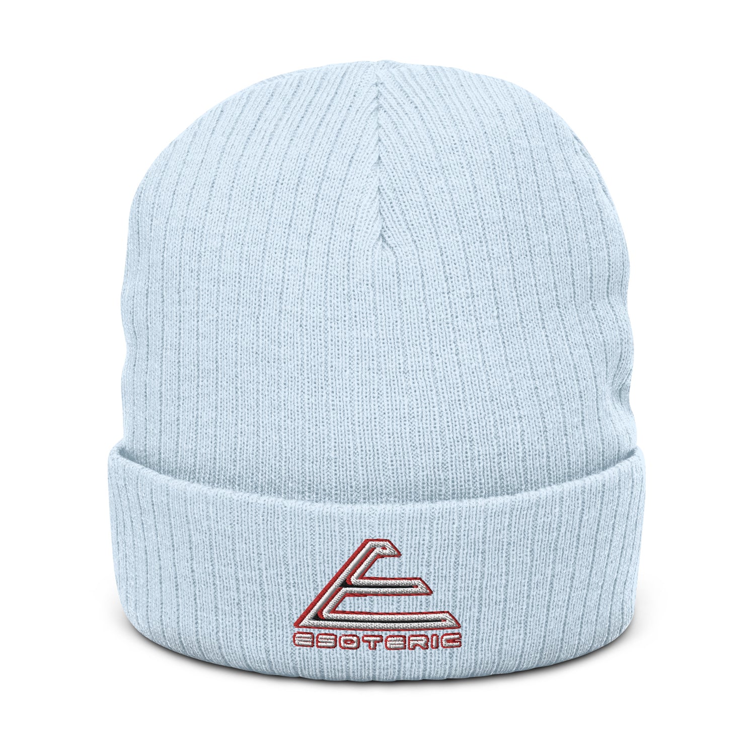 Logo Ribbed knit beanie {{TRADEMARKED}}™️