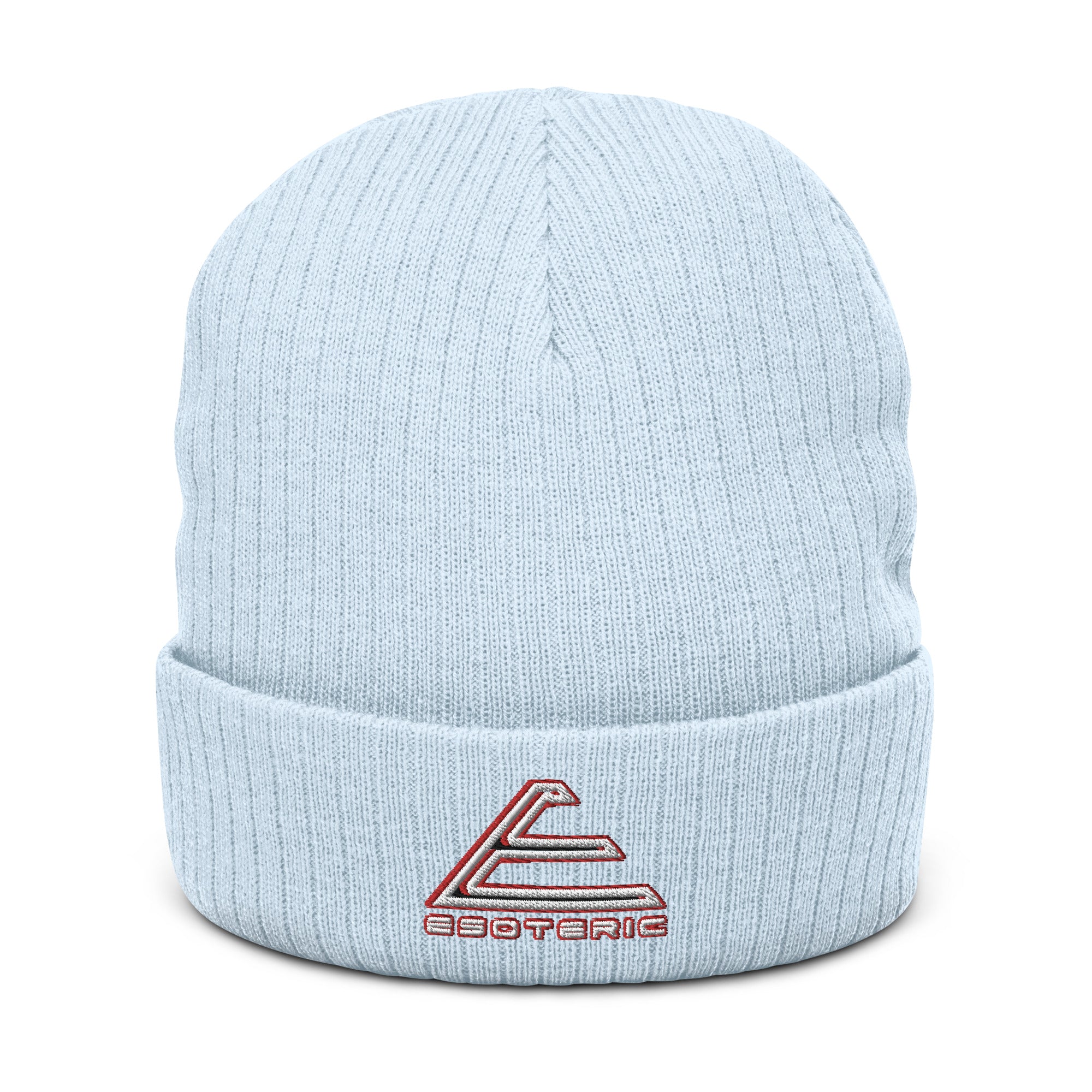 Logo Ribbed knit beanie {{TRADEMARKED}}™️