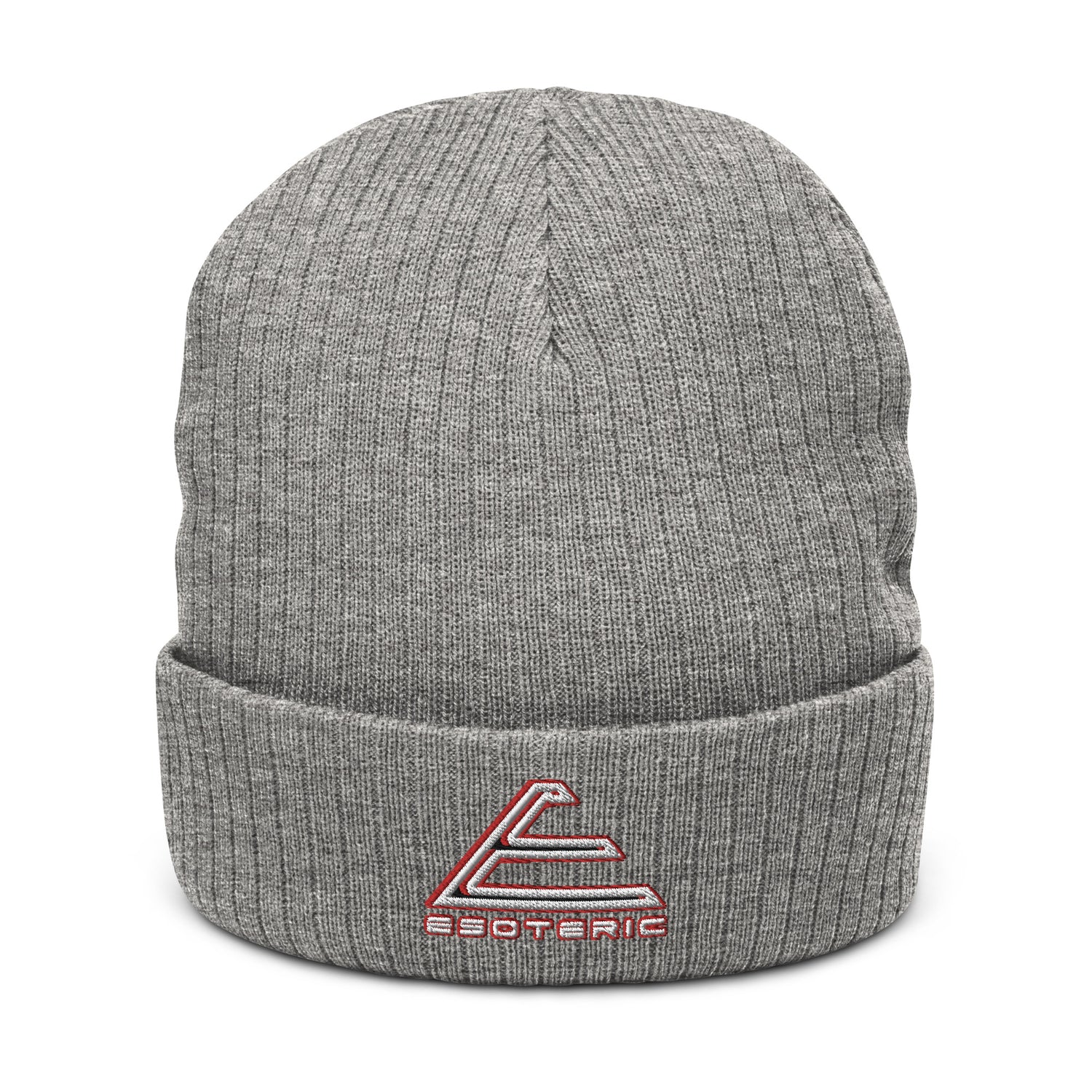 Logo Ribbed knit beanie {{TRADEMARKED}}™️