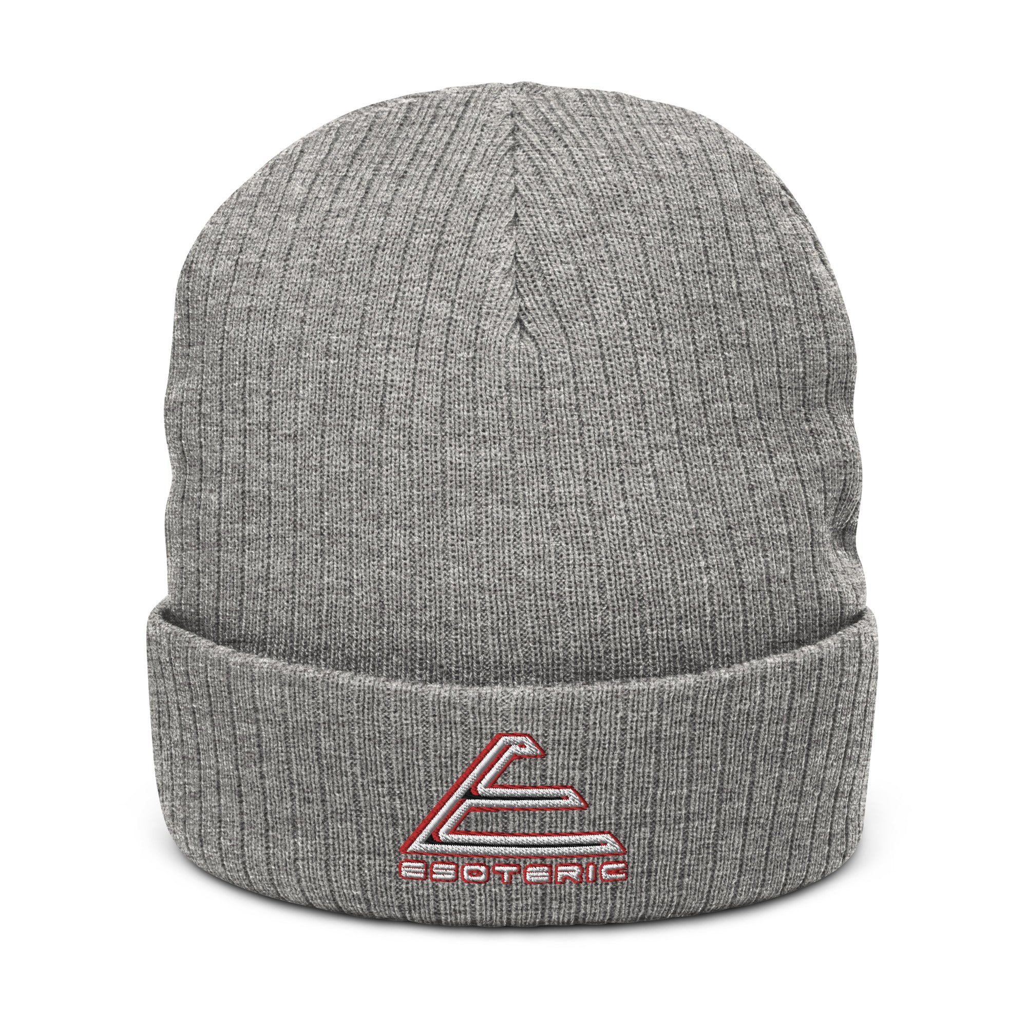 Logo Ribbed knit beanie {{TRADEMARKED}}™️