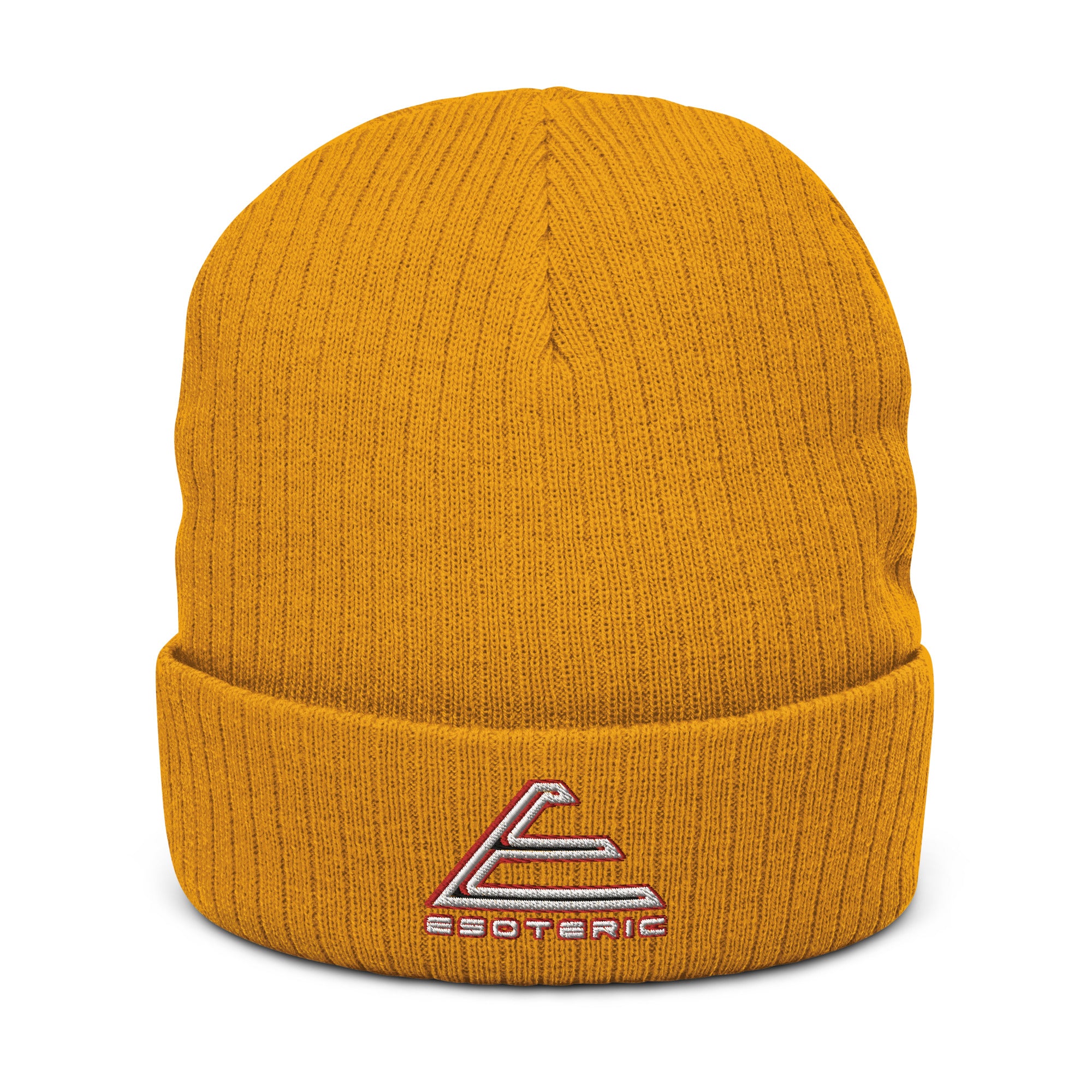 Logo Ribbed knit beanie {{TRADEMARKED}}™️