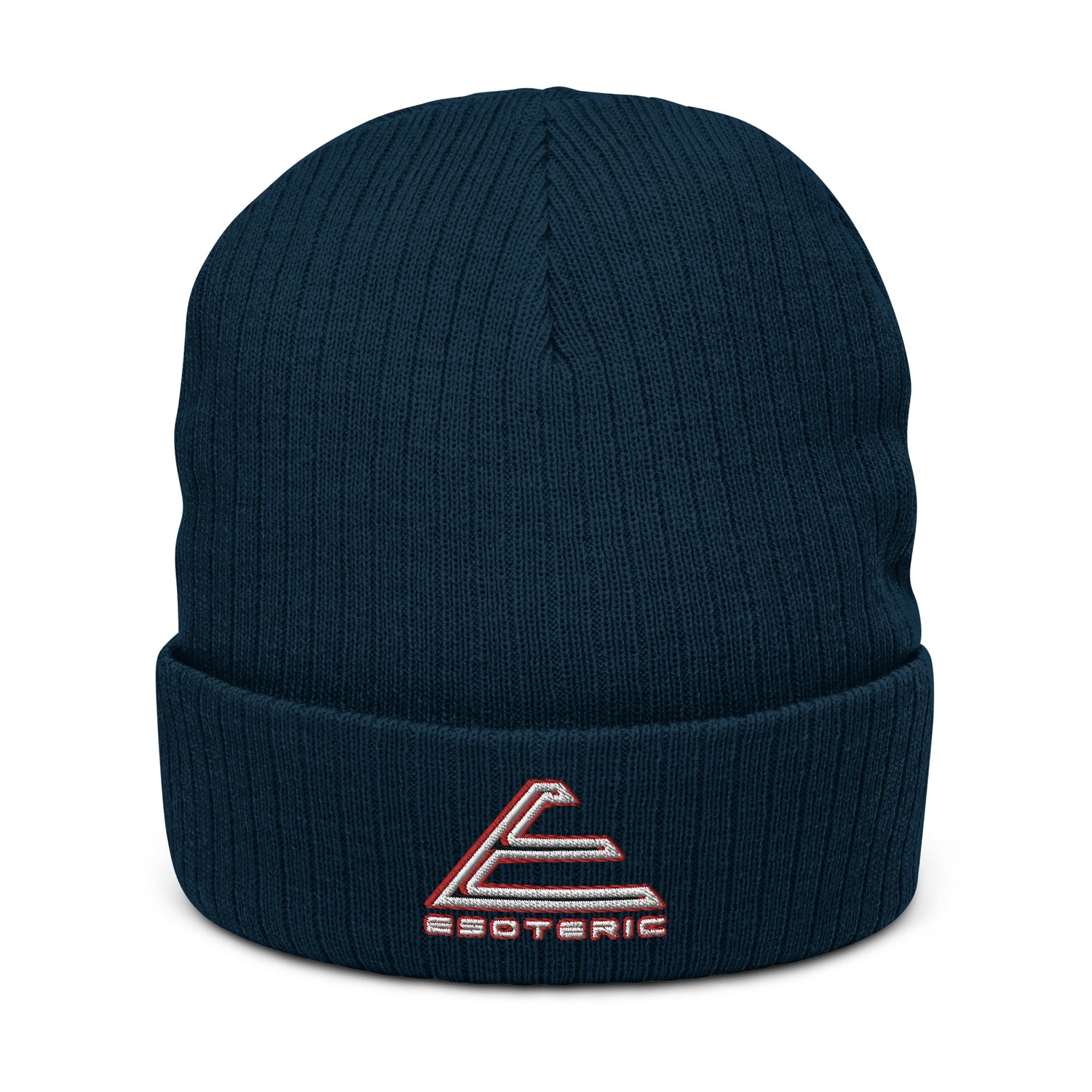 Logo Ribbed knit beanie {{TRADEMARKED}}™️
