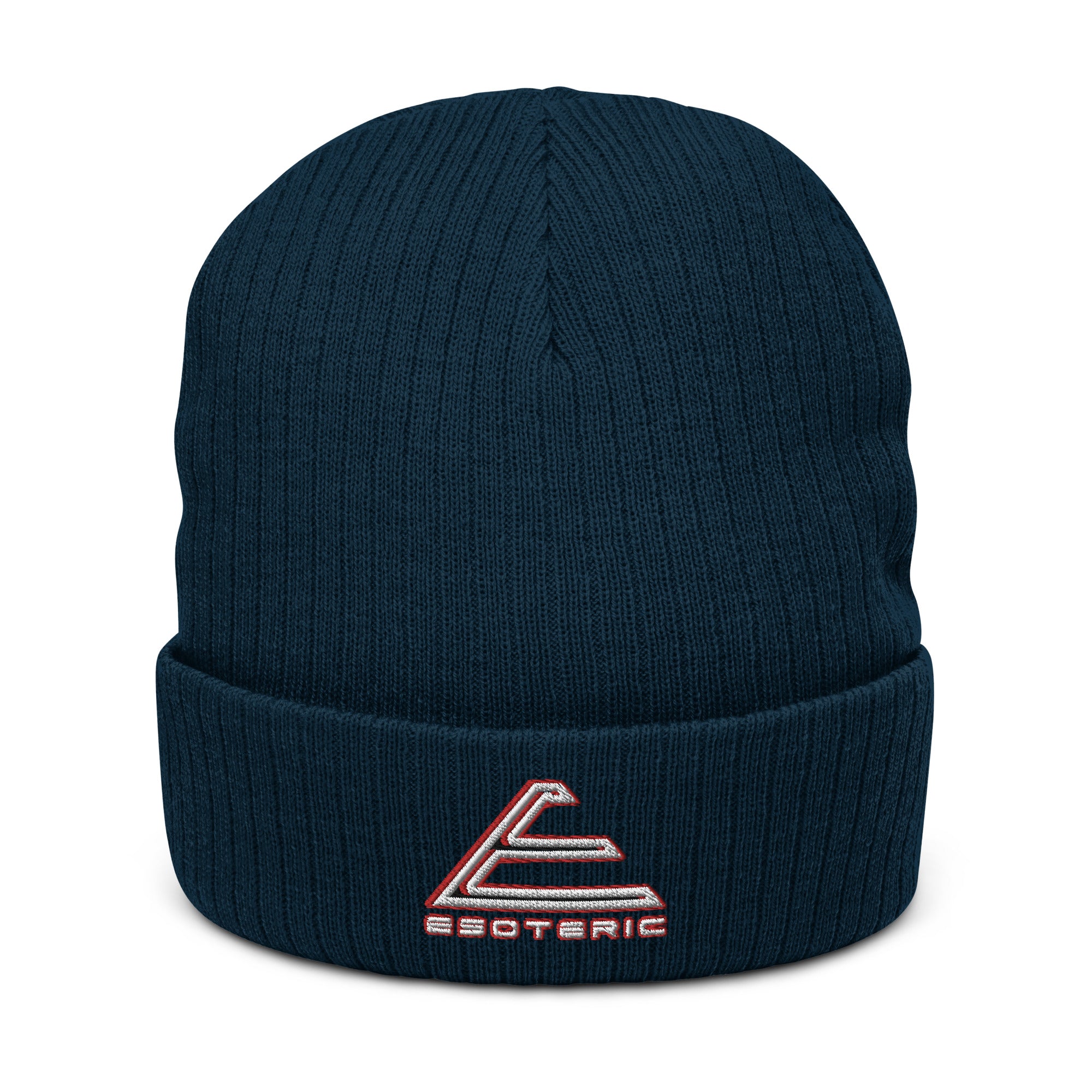 Logo Ribbed knit beanie {{TRADEMARKED}}™️