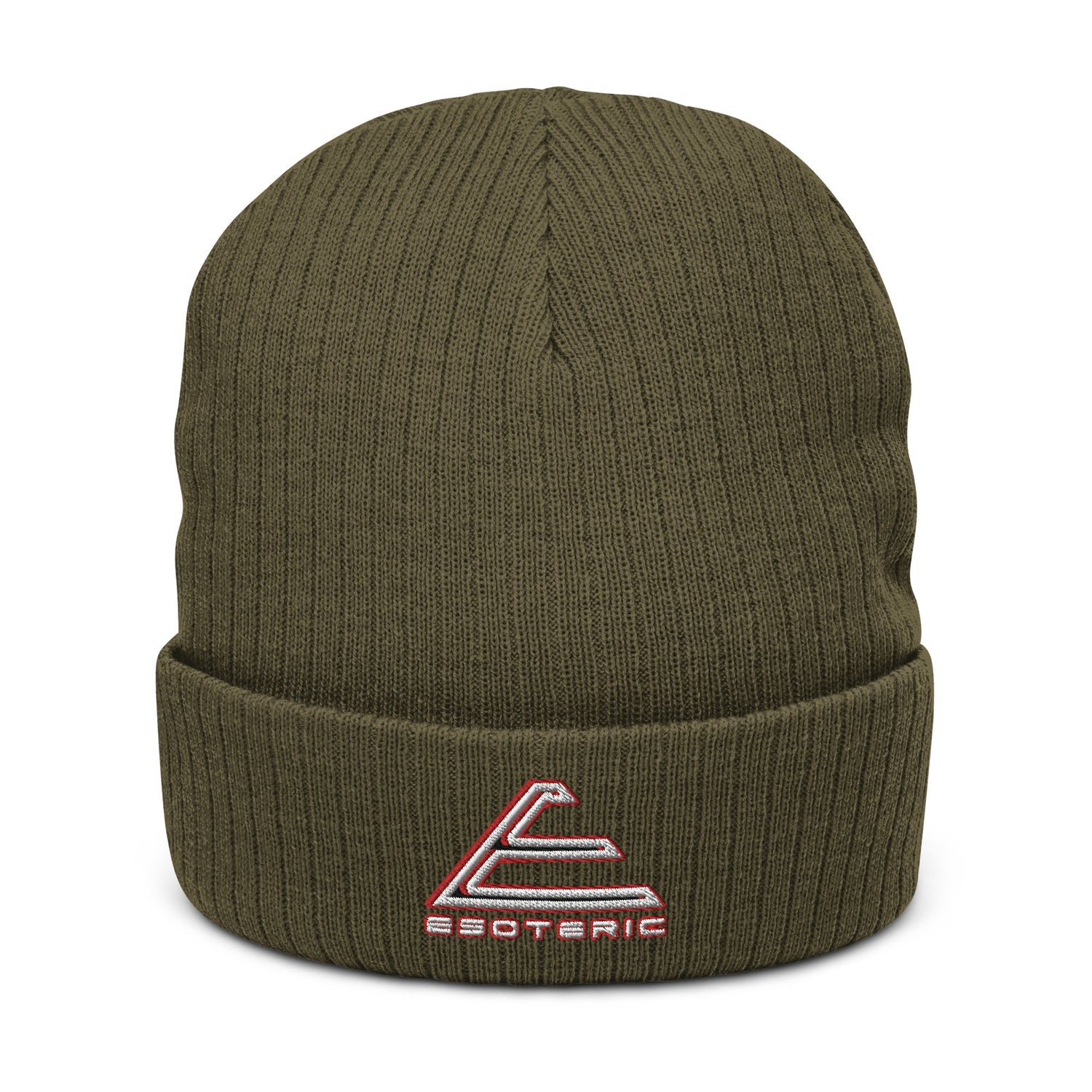 Logo Ribbed knit beanie {{TRADEMARKED}}™️