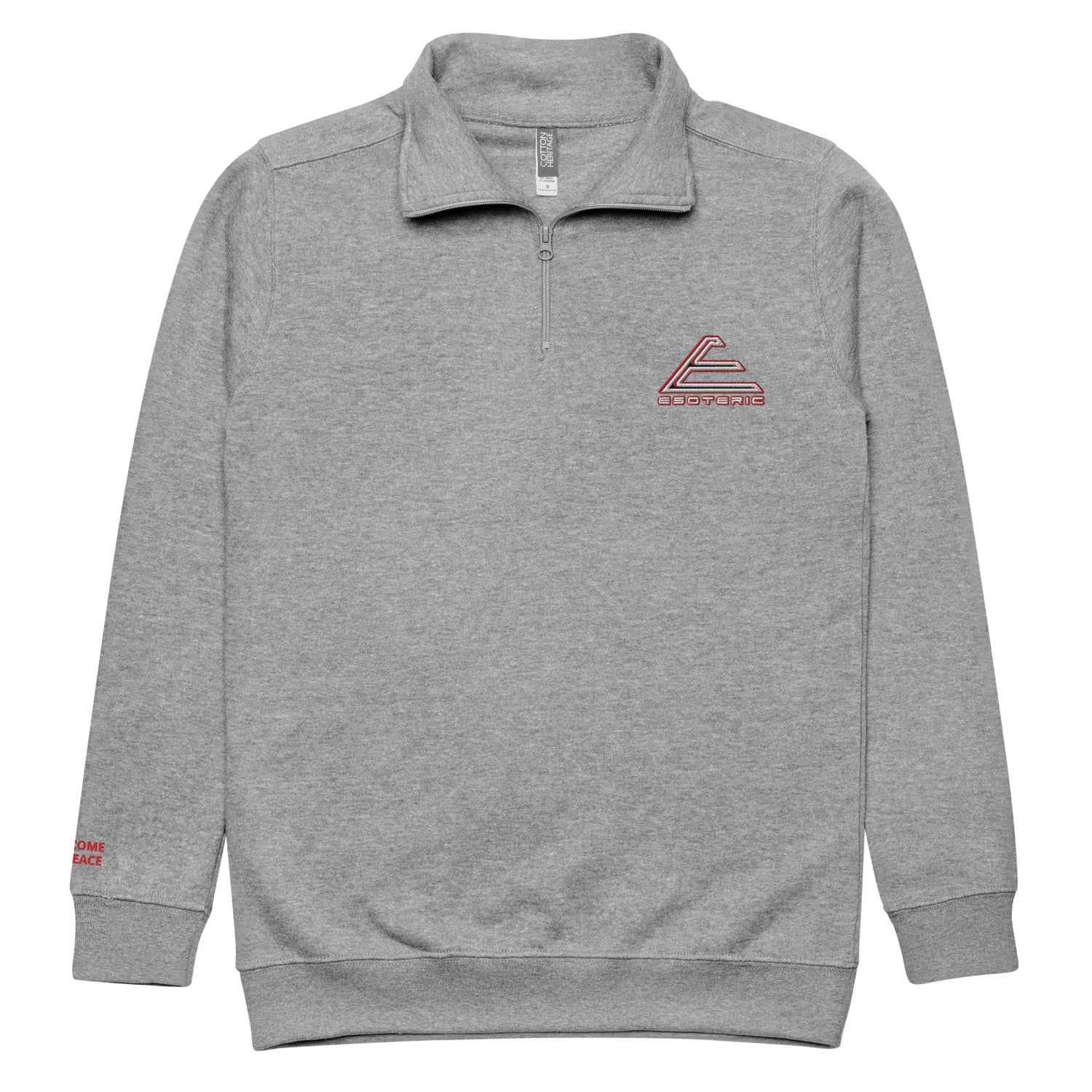 ESOTERIC Logo Unisex fleece pullover  {{TRADEMARKED}}™️