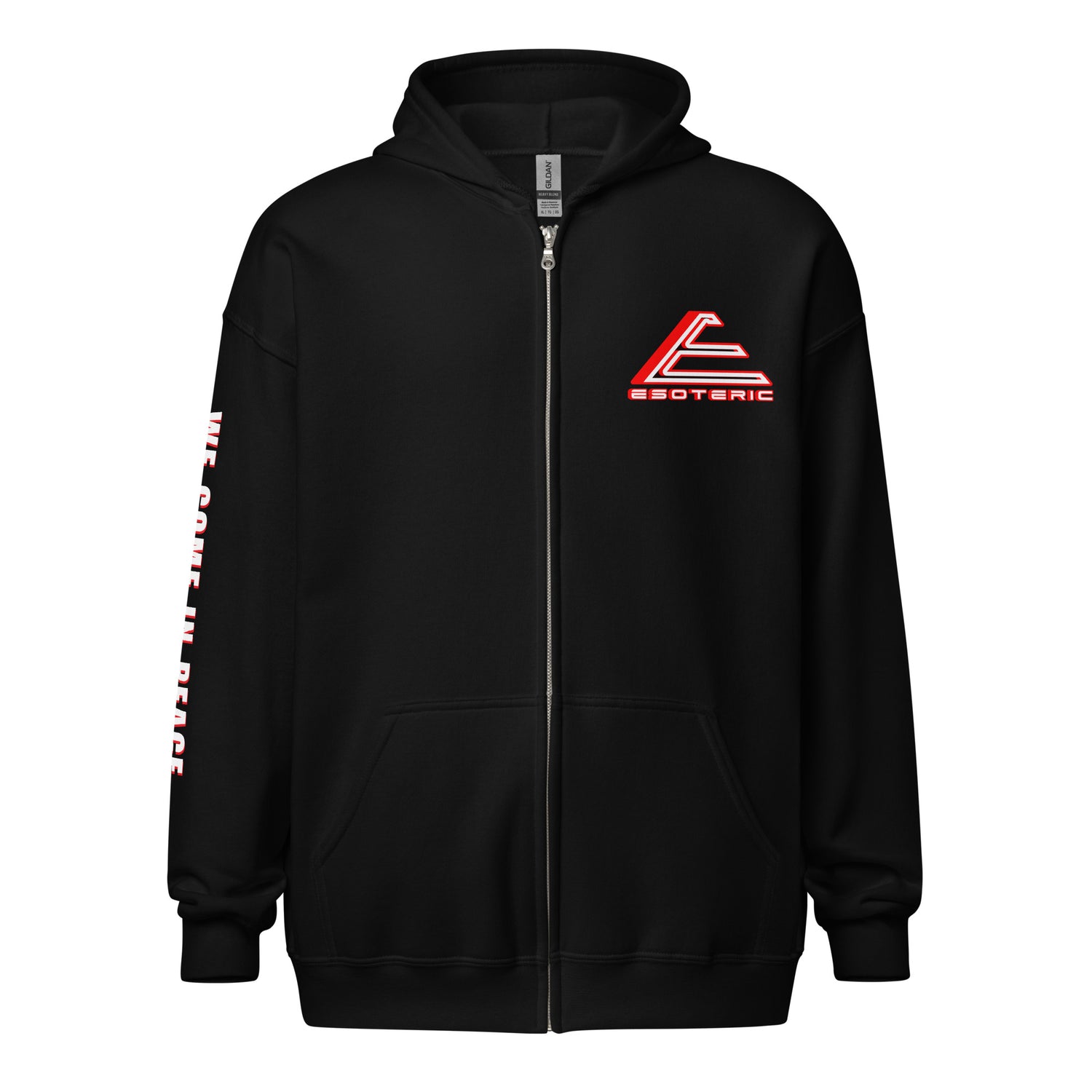 Academy Unisex heavy blend zip hoodie {{TRADEMARKED}}