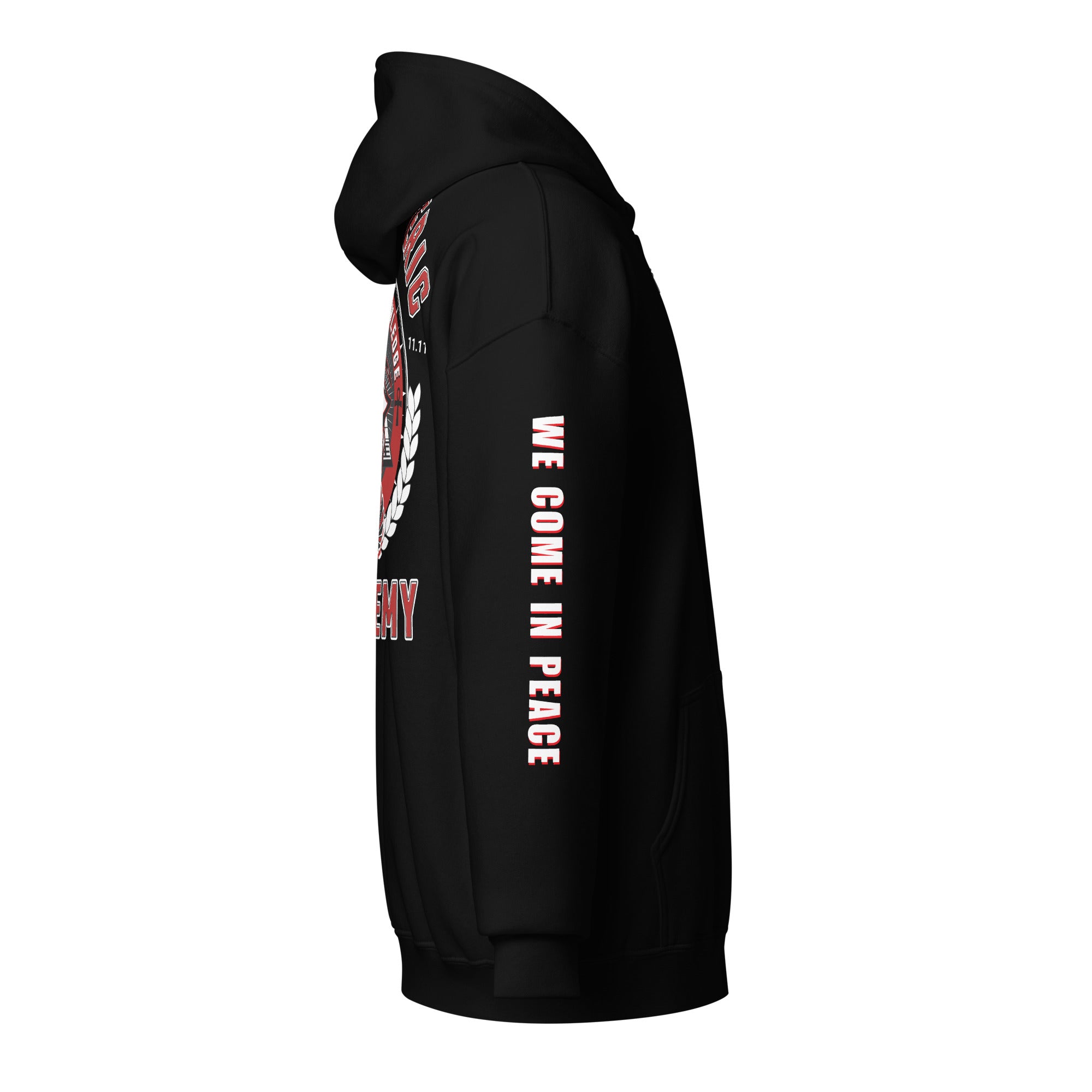 Academy Unisex heavy blend zip hoodie {{TRADEMARKED}}