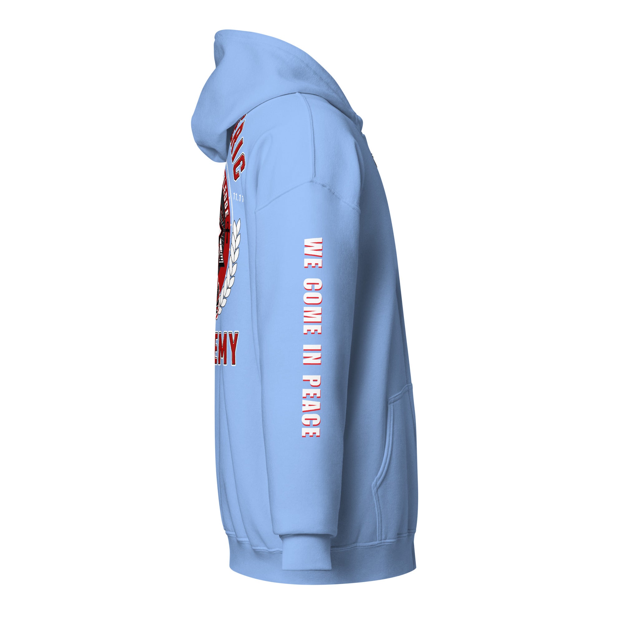 Academy Unisex heavy blend zip hoodie {{TRADEMARKED}}