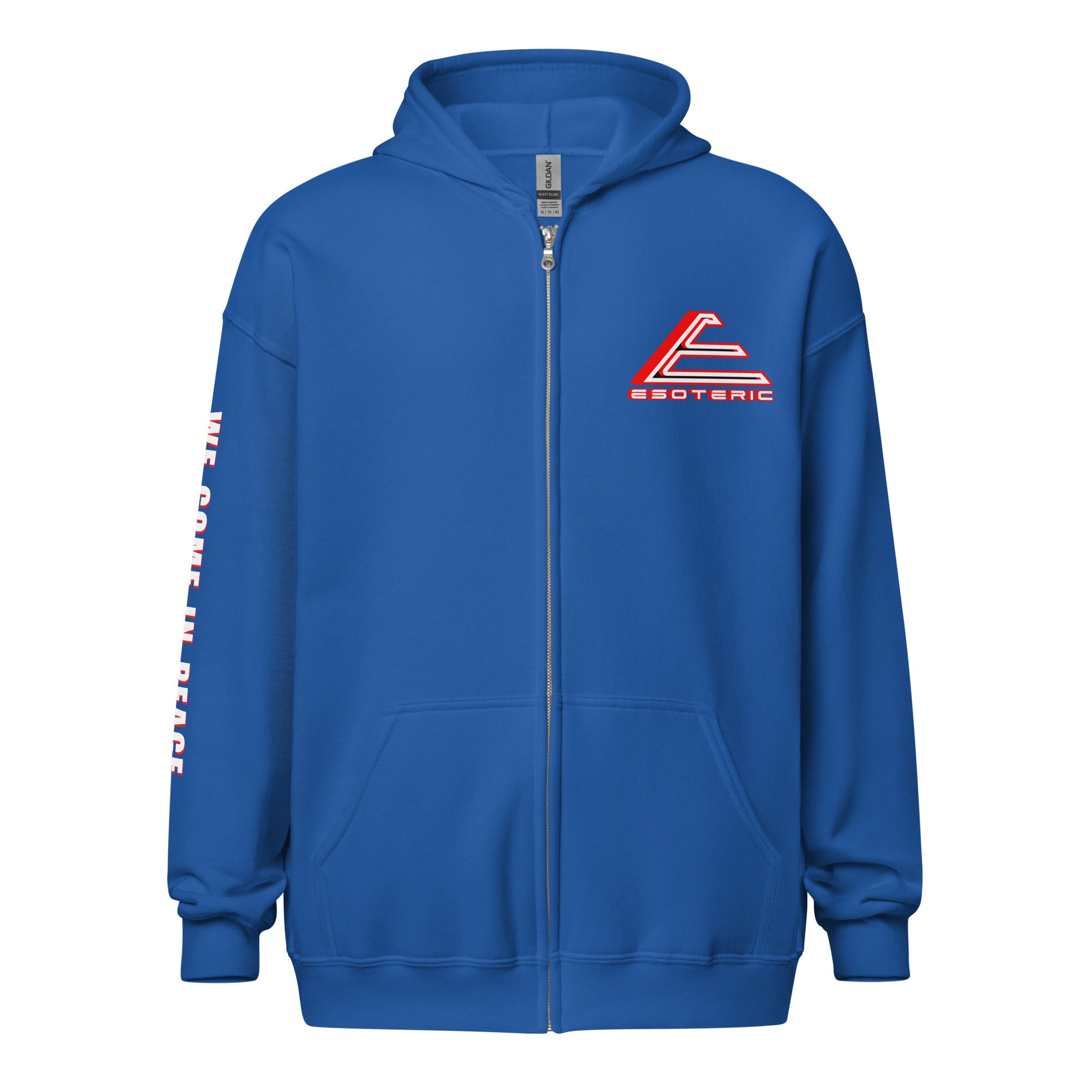 Academy Unisex heavy blend zip hoodie {{TRADEMARKED}}