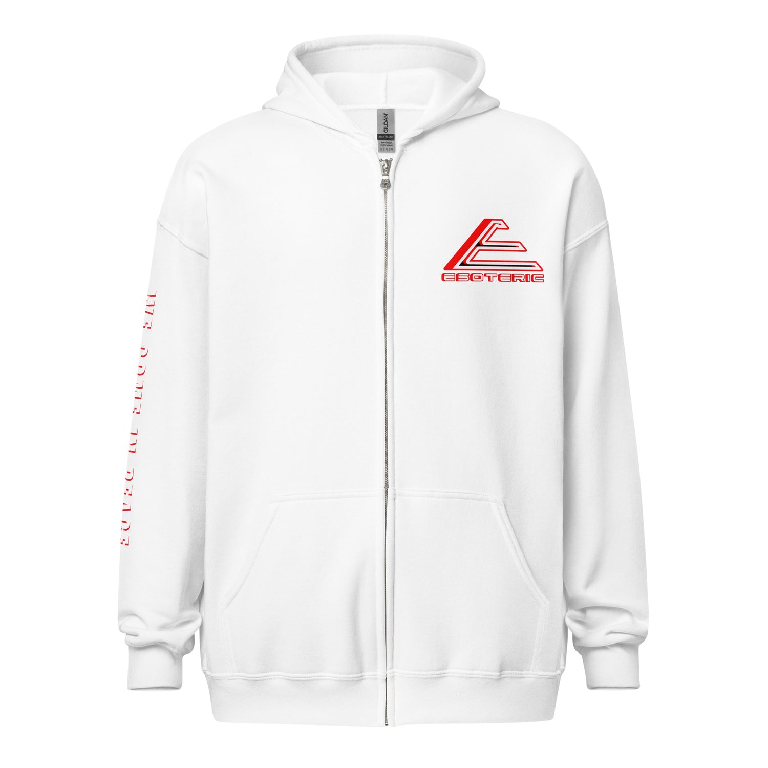 Academy Unisex heavy blend zip hoodie {{TRADEMARKED}}