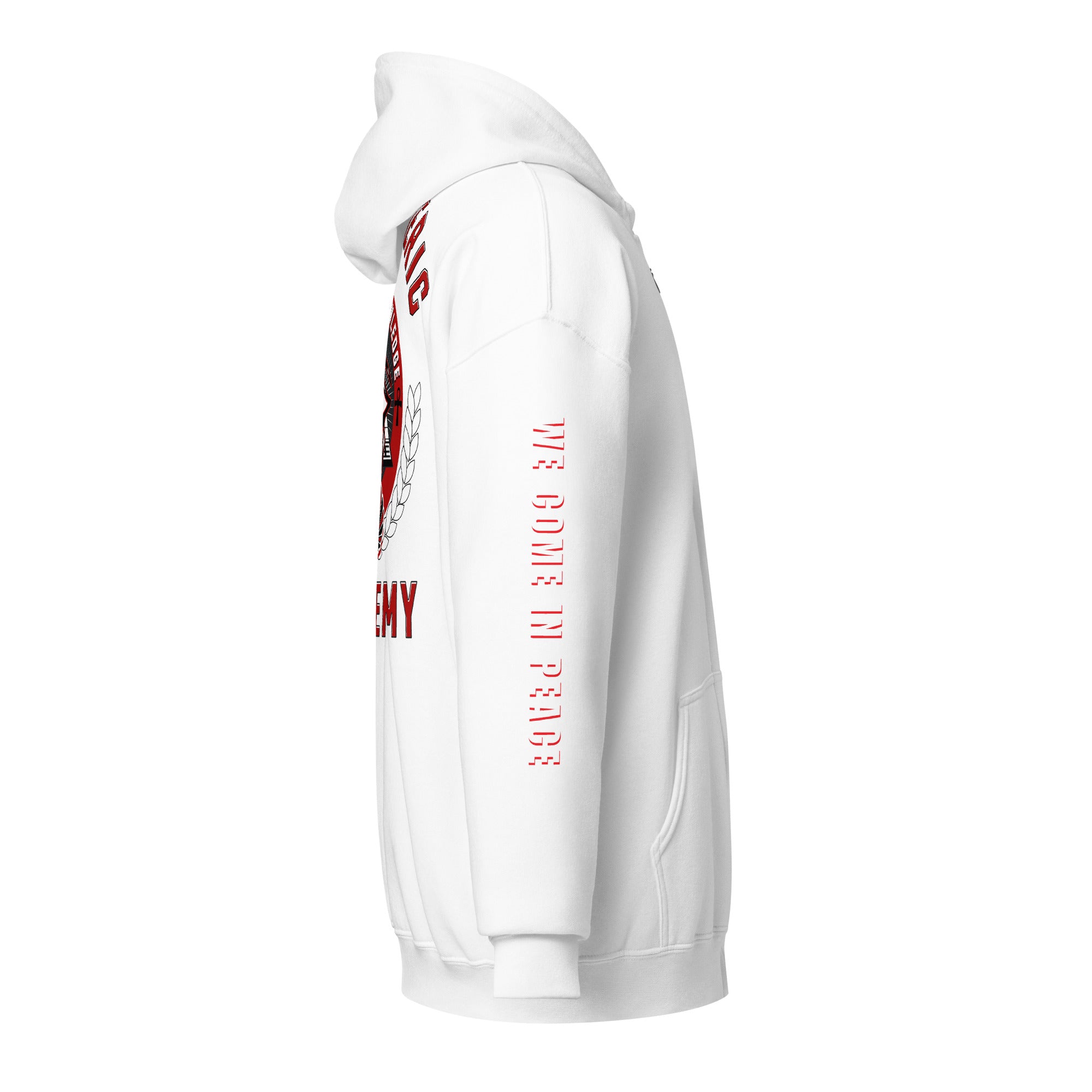 Academy Unisex heavy blend zip hoodie {{TRADEMARKED}}
