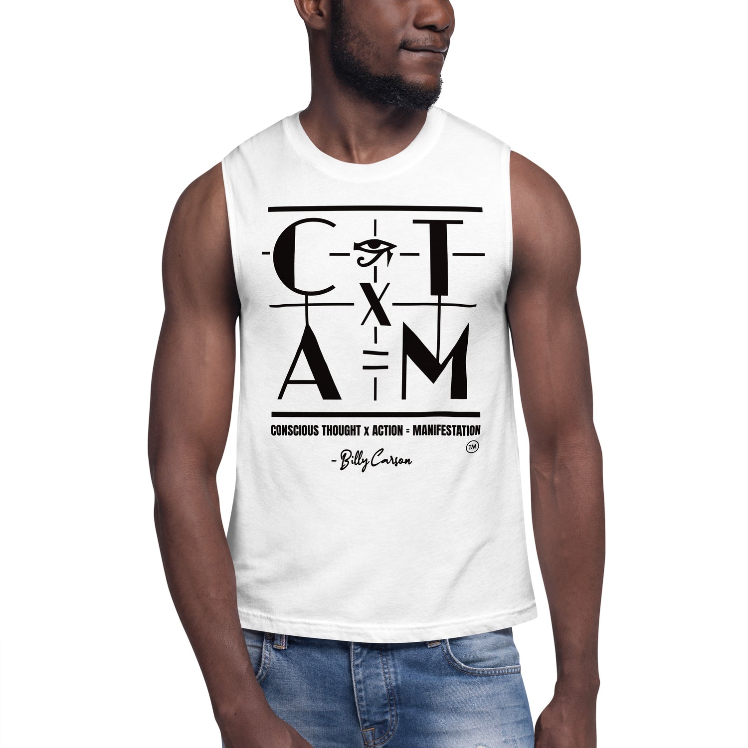 "CONSCIOUS THOUGHT..."  Muscle Shirt  {{TRADEMARKED}}™️