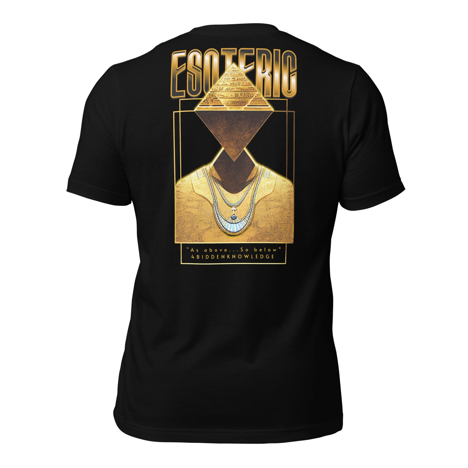 *BACK DESIGN* As above, so Below Unisex t-shirt {{TRADEMARKED}}™️