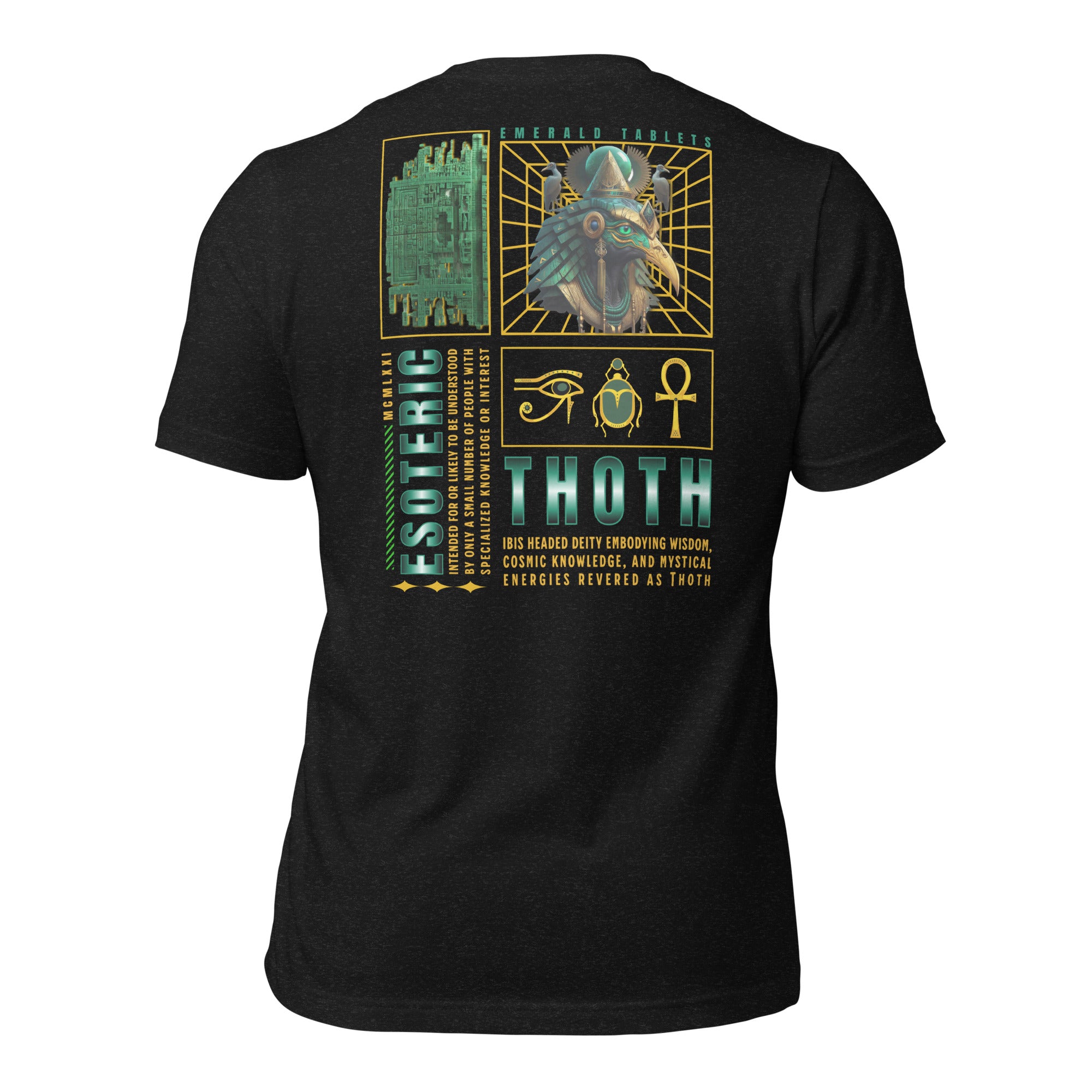 *Back Design* Thoth I Unisex t-shirt {{TRADEMARKED}}™️