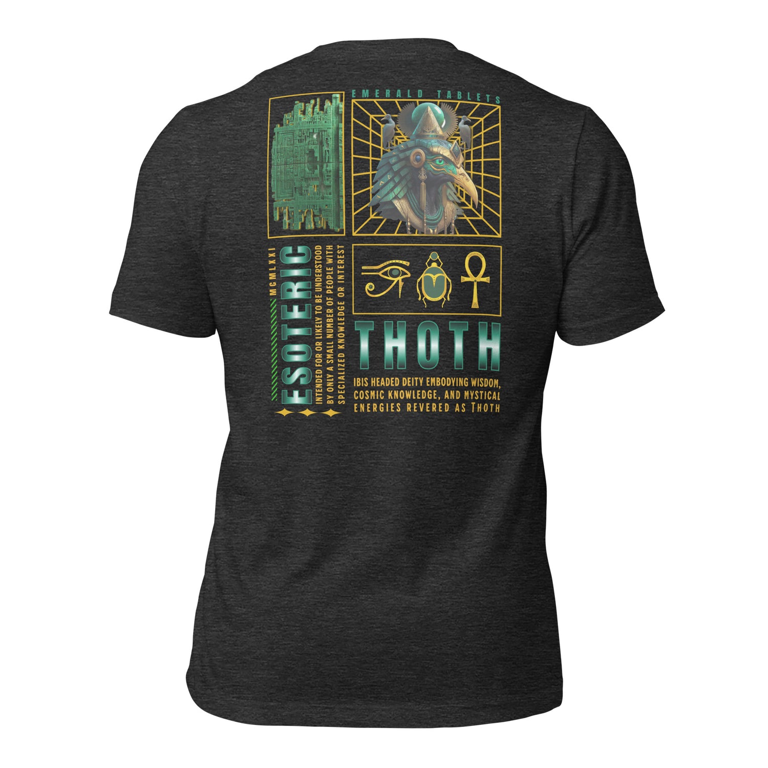*Back Design*  Thoth I  Unisex t-shirt {{TRADEMARKED}}™️