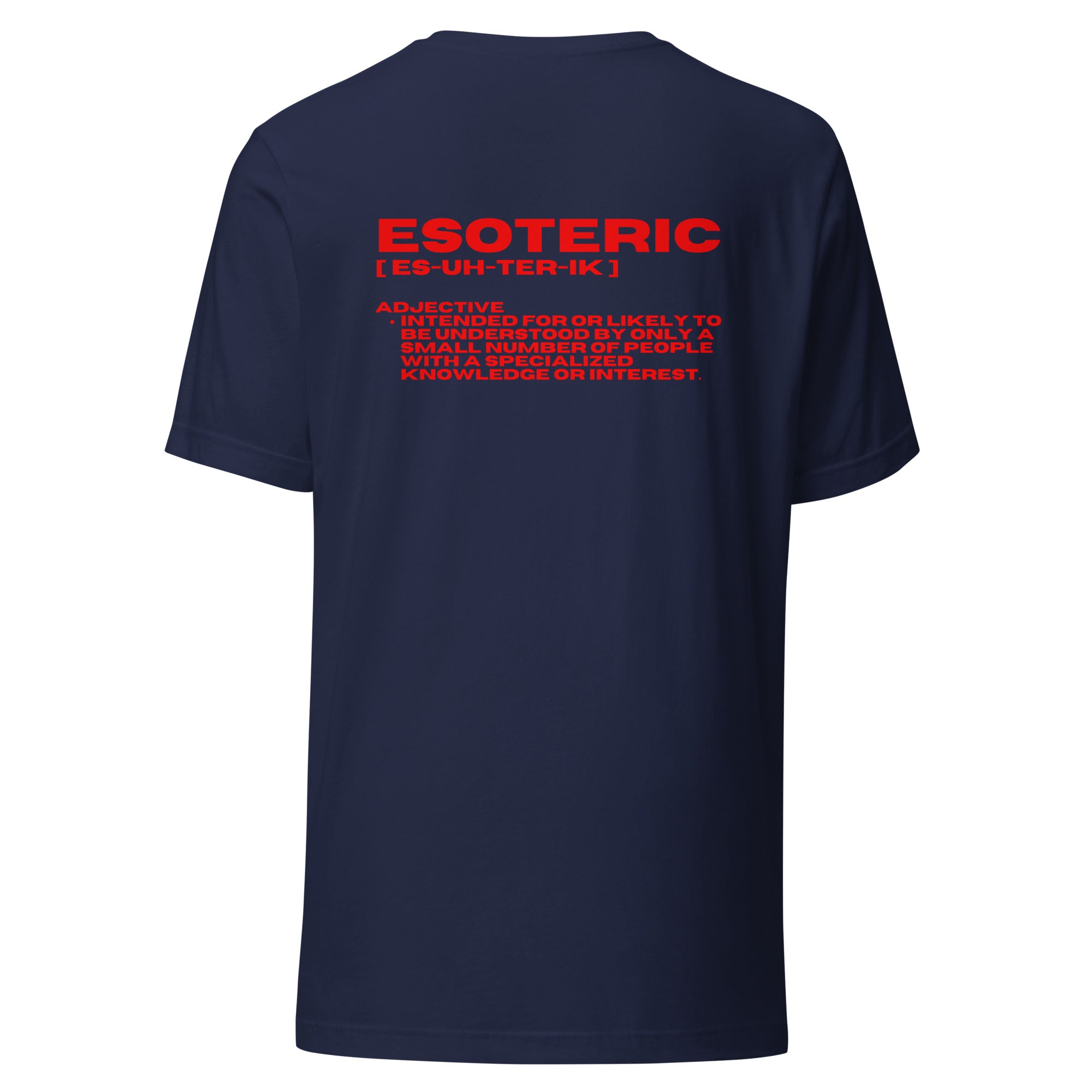 Esoteric Logo Unisex t-shirt {{TRADEMARKED}}™️
