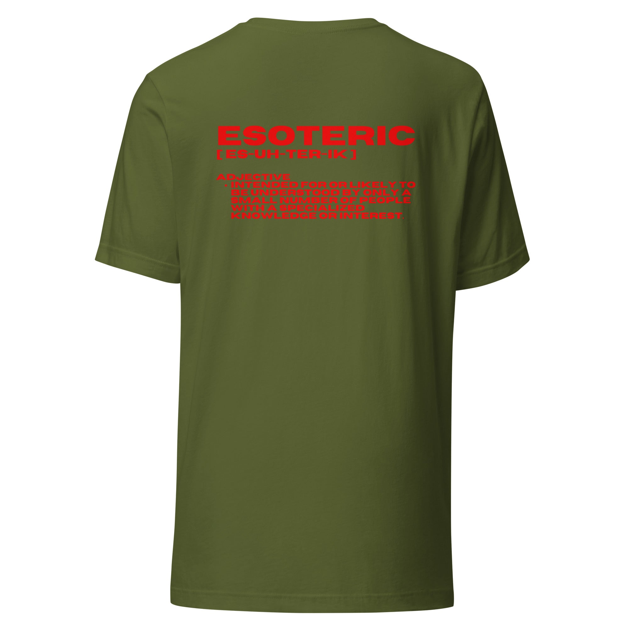 Esoteric Logo Unisex t-shirt {{TRADEMARKED}}™️