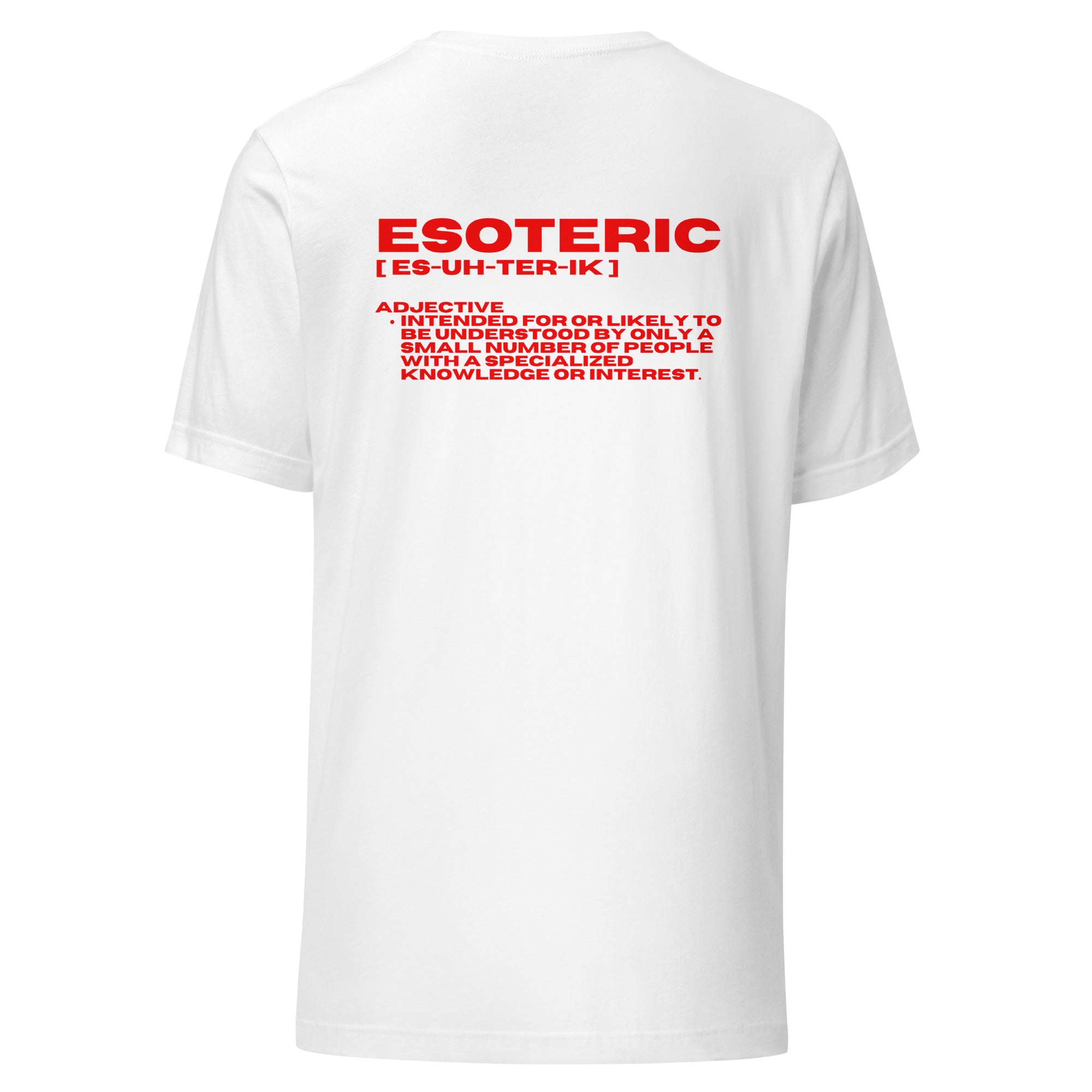 Esoteric Logo Unisex t-shirt {{TRADEMARKED}}™️