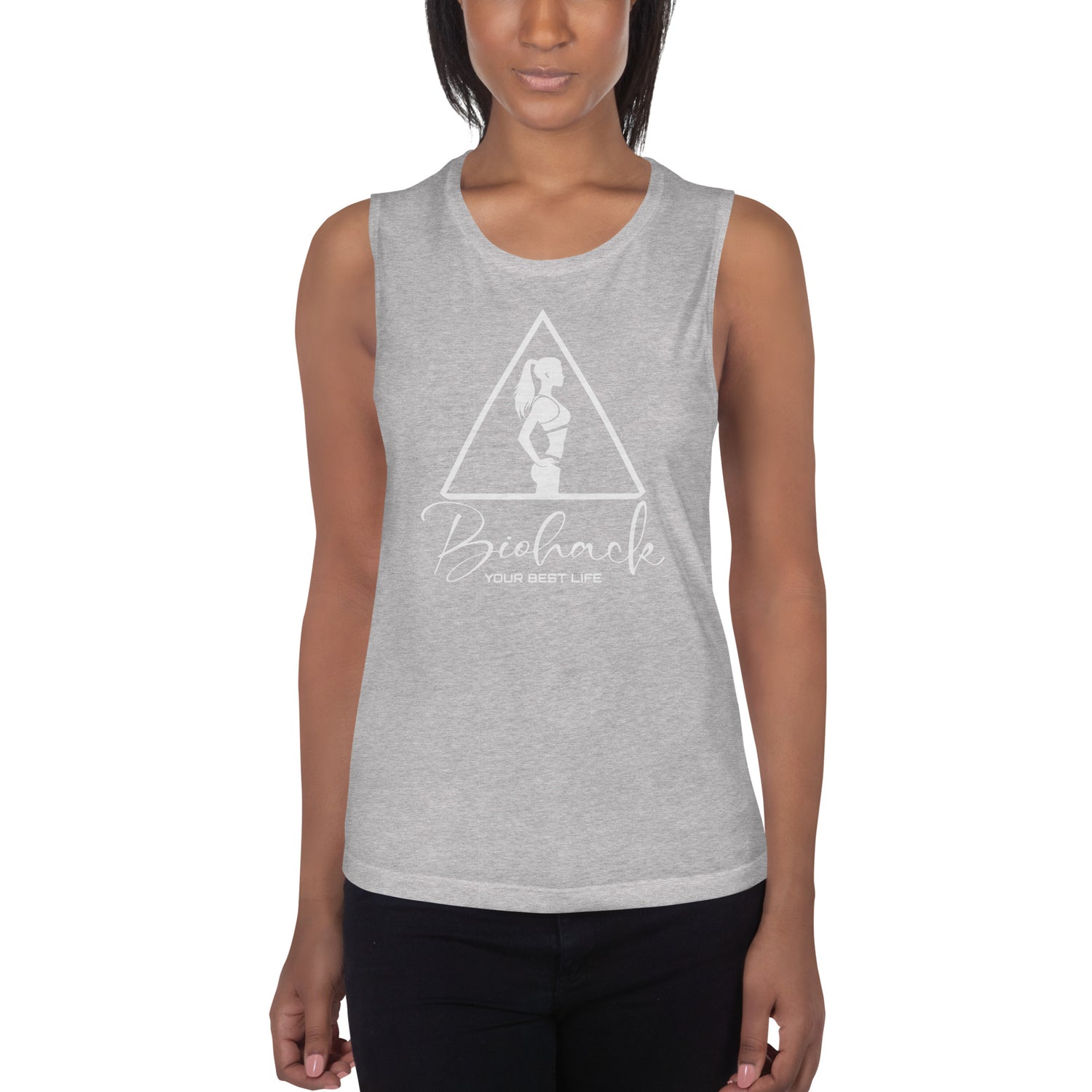 BIO-HACK Ladies’ Muscle Tank {{TRADEMARKED}}™️