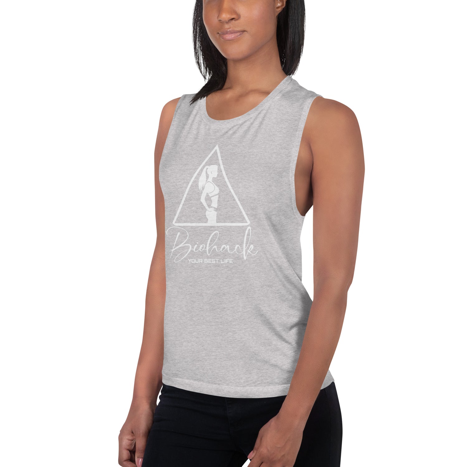 BIO-HACK Ladies’ Muscle Tank {{TRADEMARKED}}™️