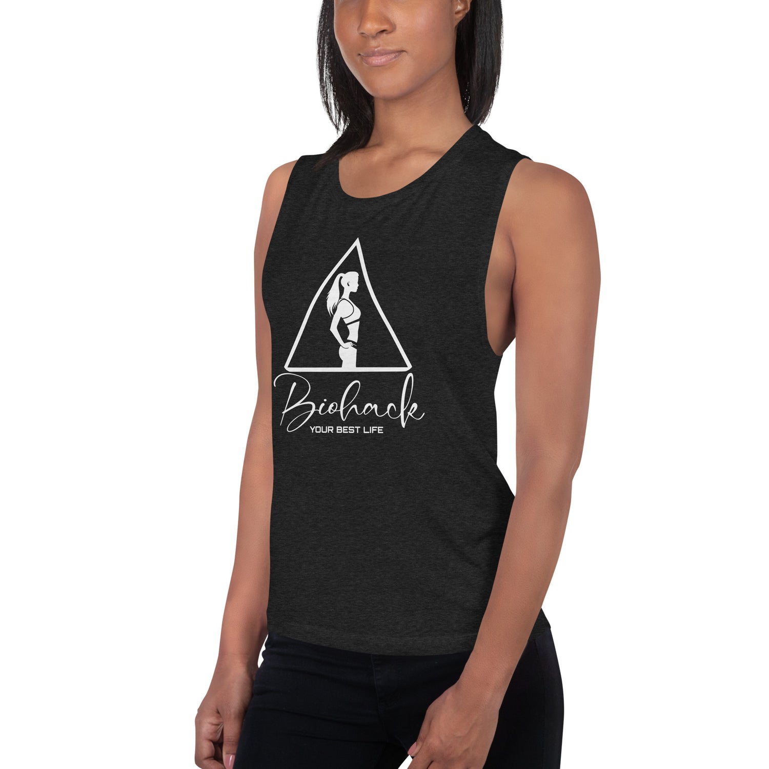 BIO-HACK Ladies’ Muscle Tank {{TRADEMARKED}}™️