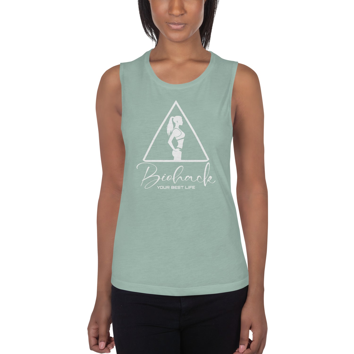 BIO-HACK Ladies’ Muscle Tank {{TRADEMARKED}}™️