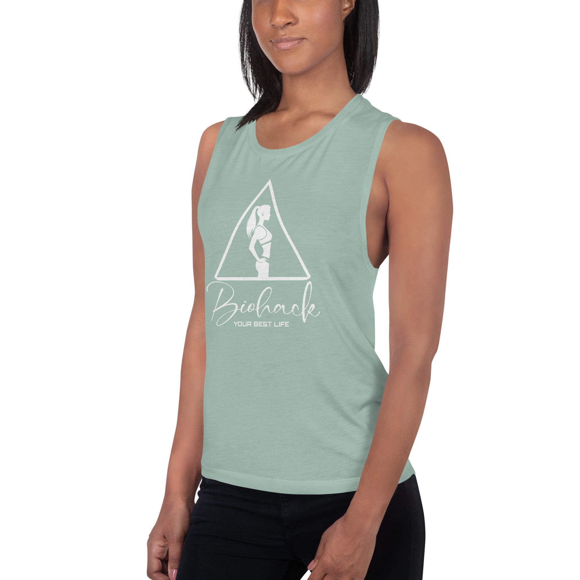 BIO-HACK Ladies’ Muscle Tank {{TRADEMARKED}}™️