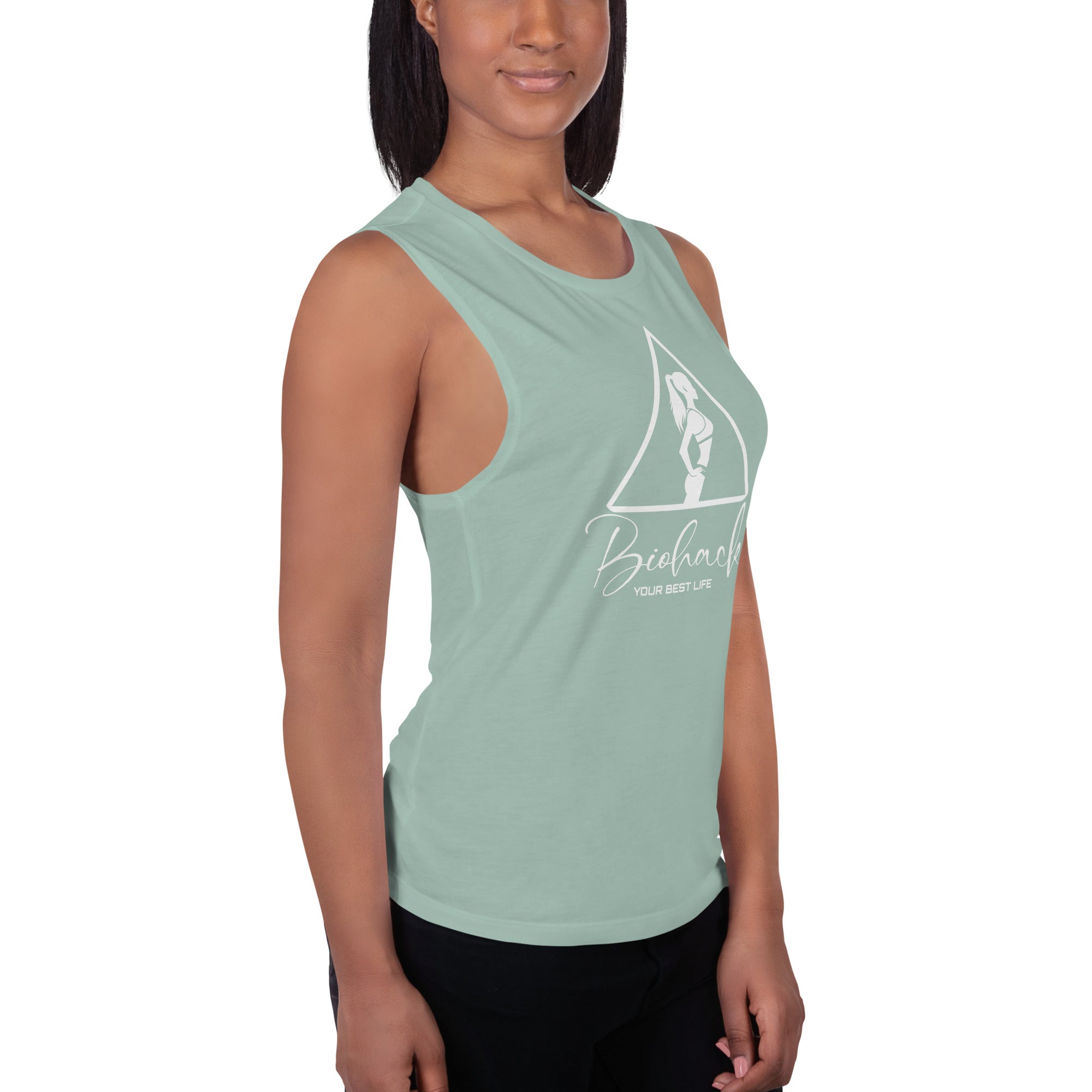 BIO-HACK Ladies’ Muscle Tank {{TRADEMARKED}}™️