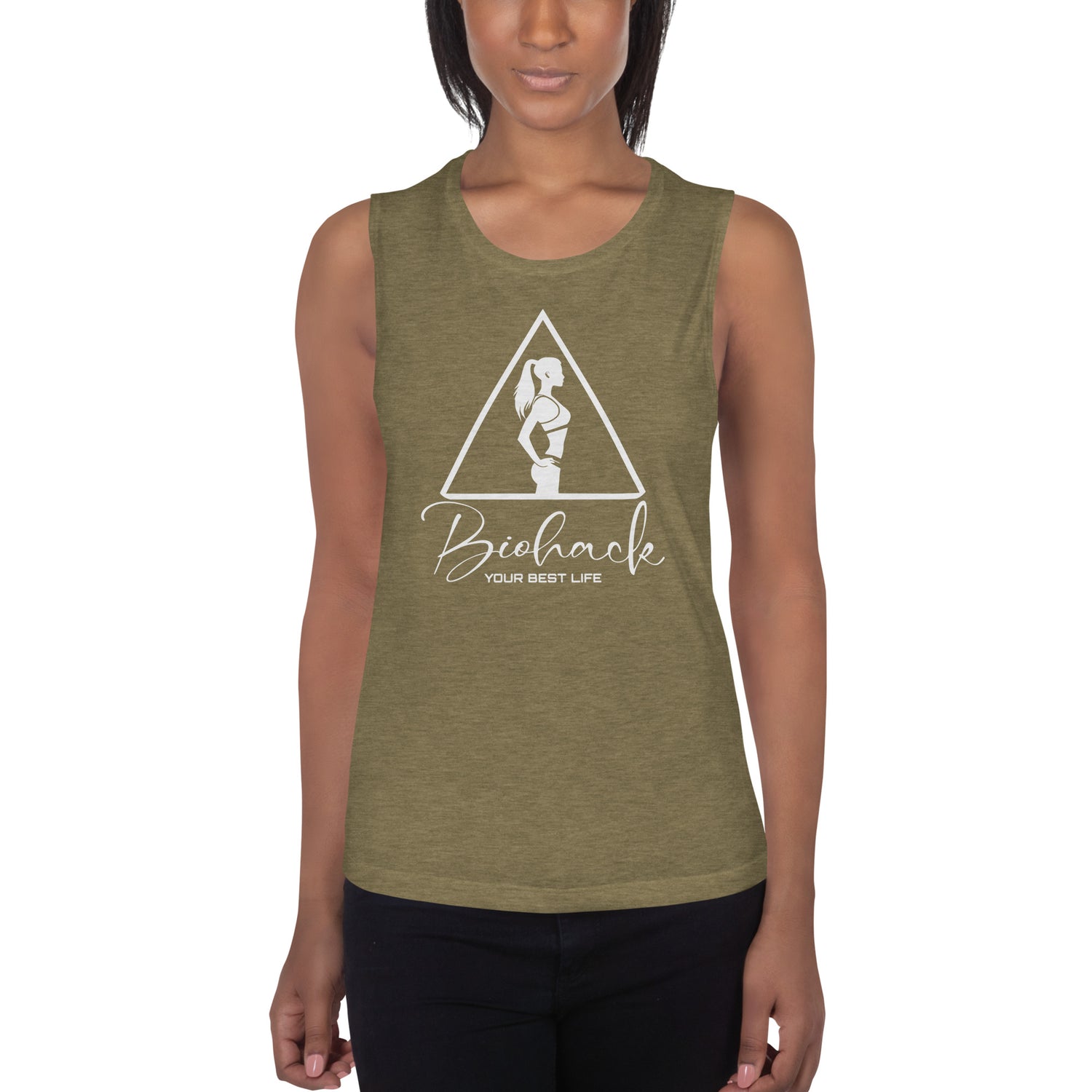BIO-HACK Ladies’ Muscle Tank {{TRADEMARKED}}™️