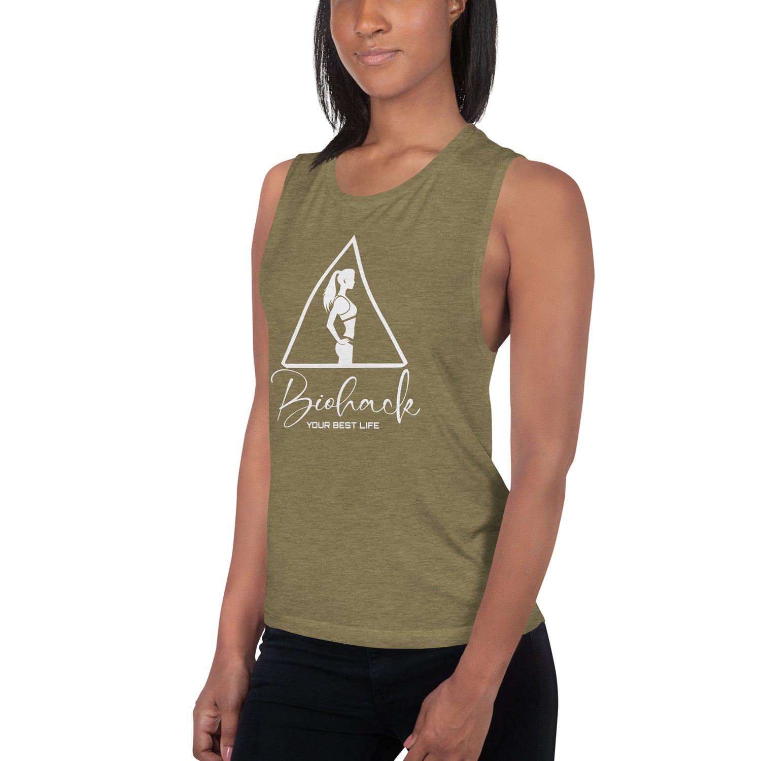 BIO-HACK Ladies’ Muscle Tank {{TRADEMARKED}}™️