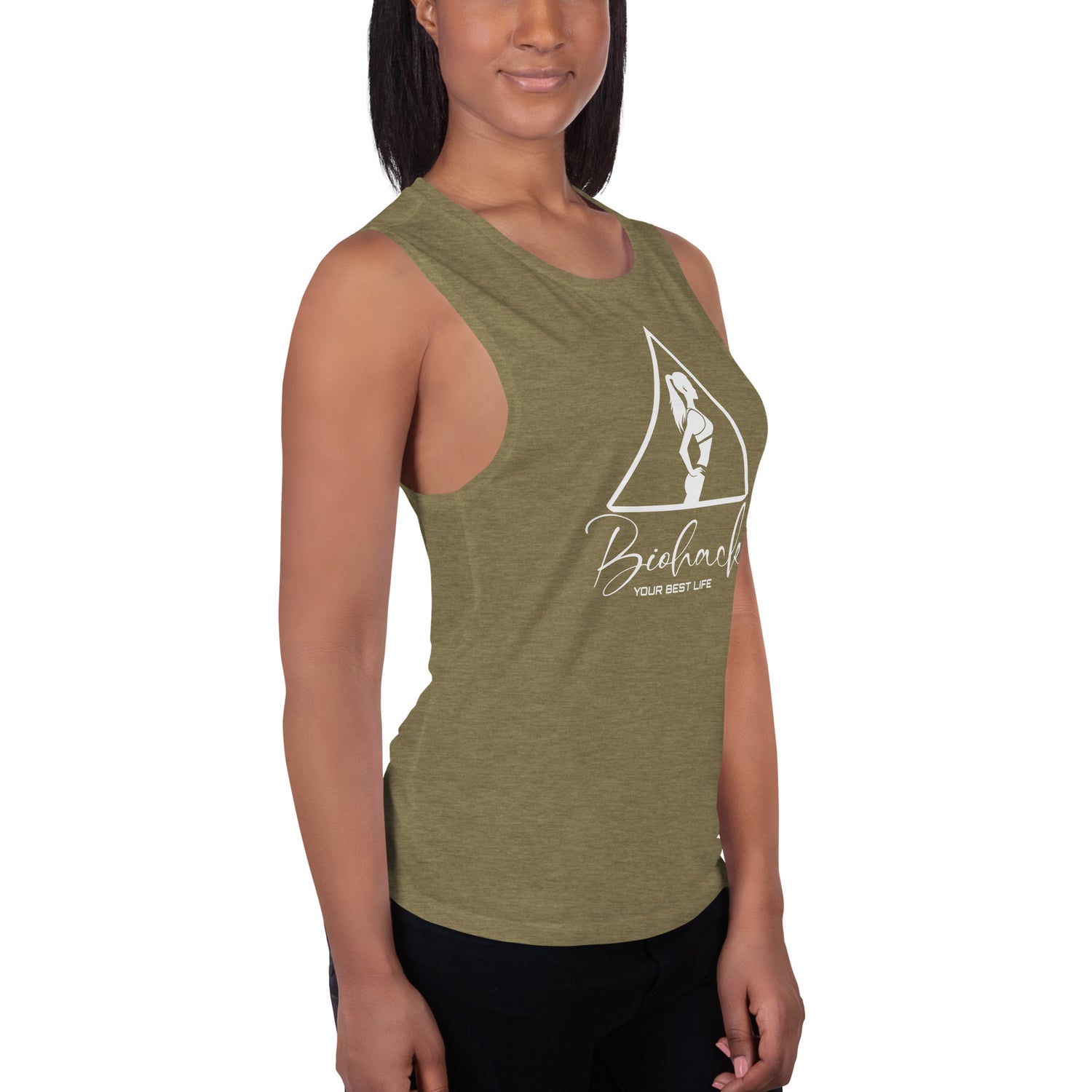 BIO-HACK Ladies’ Muscle Tank {{TRADEMARKED}}™️