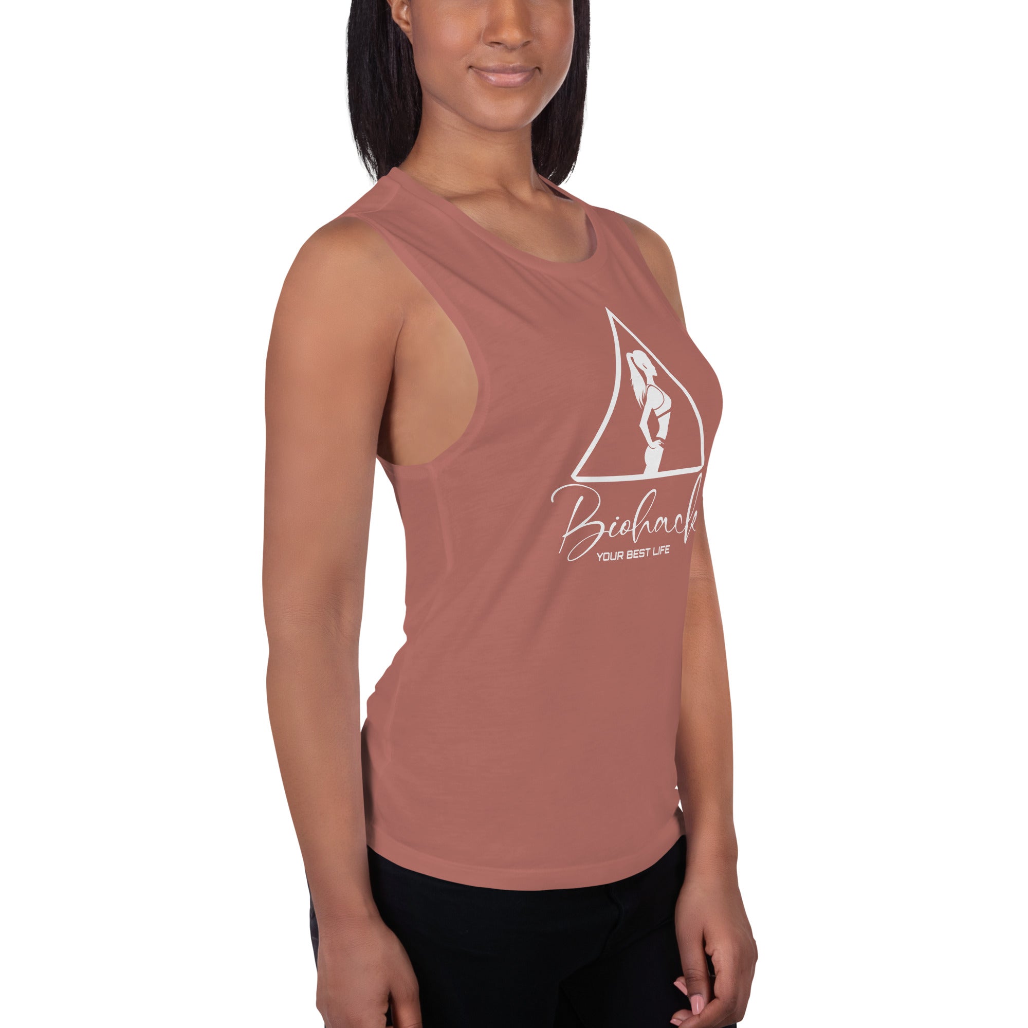 BIO-HACK Ladies’ Muscle Tank {{TRADEMARKED}}™️