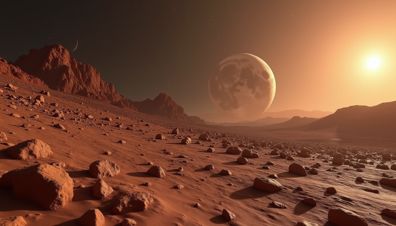 Did Mars Once Have a Larger Moon That Shaped Its Landscape?