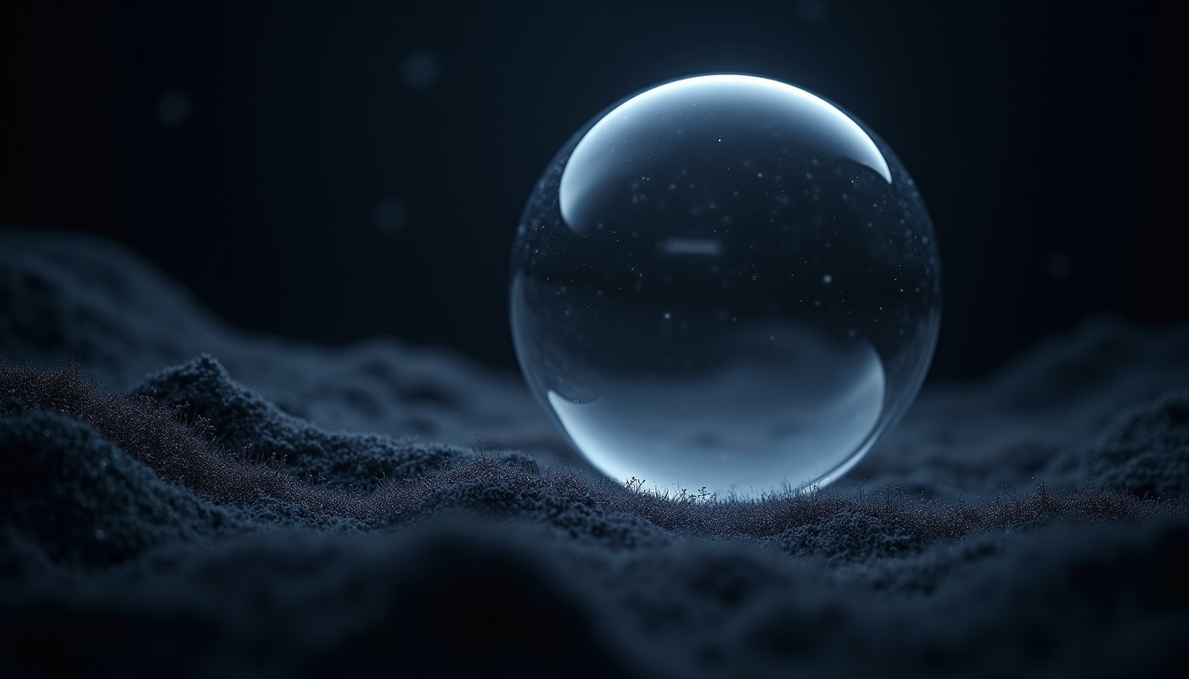 The Chilling Beauty of a Dying Star's Enormous Cosmic Bubble